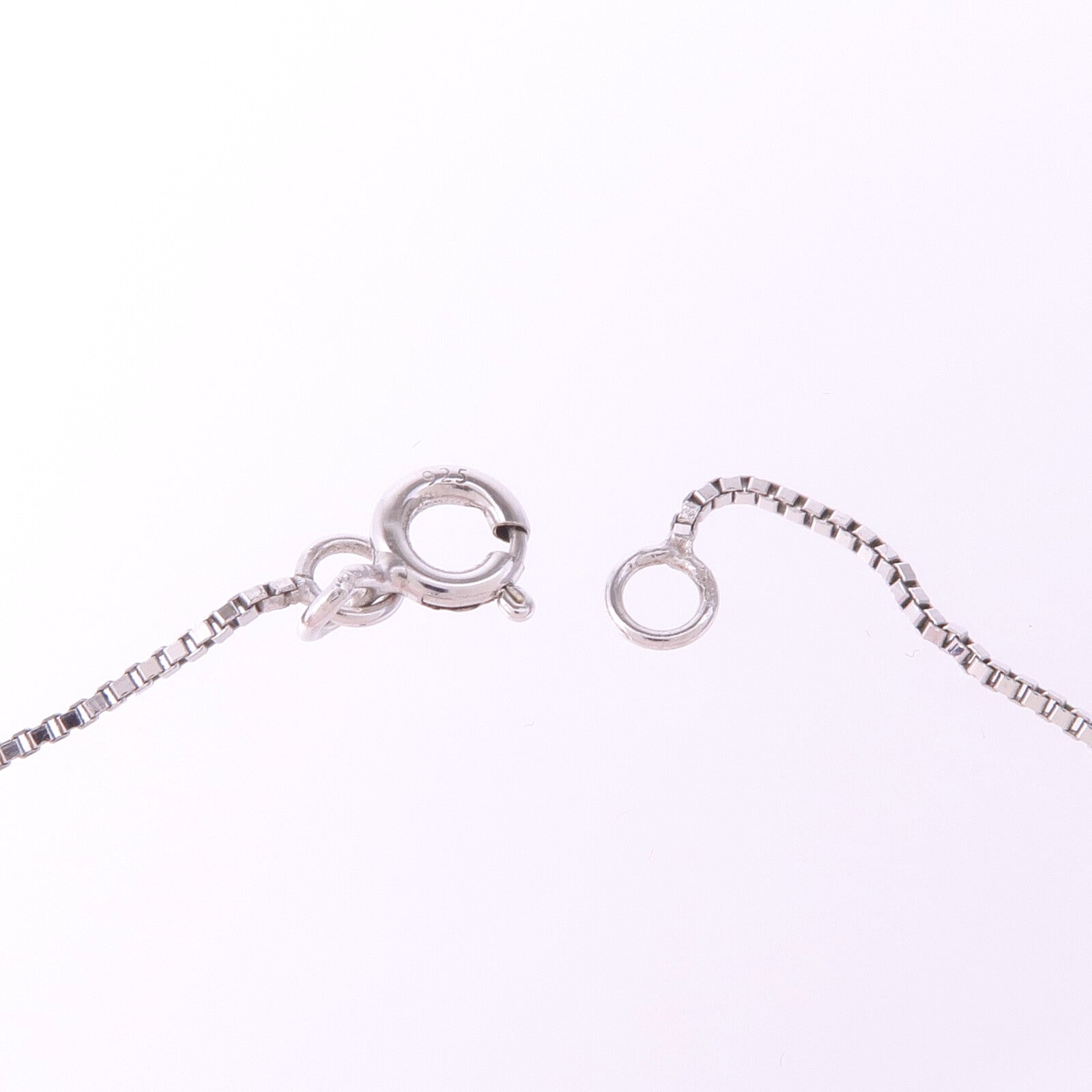 JEWELRY 925純銀/18K白金Diamond Necklace鑽石項鍊