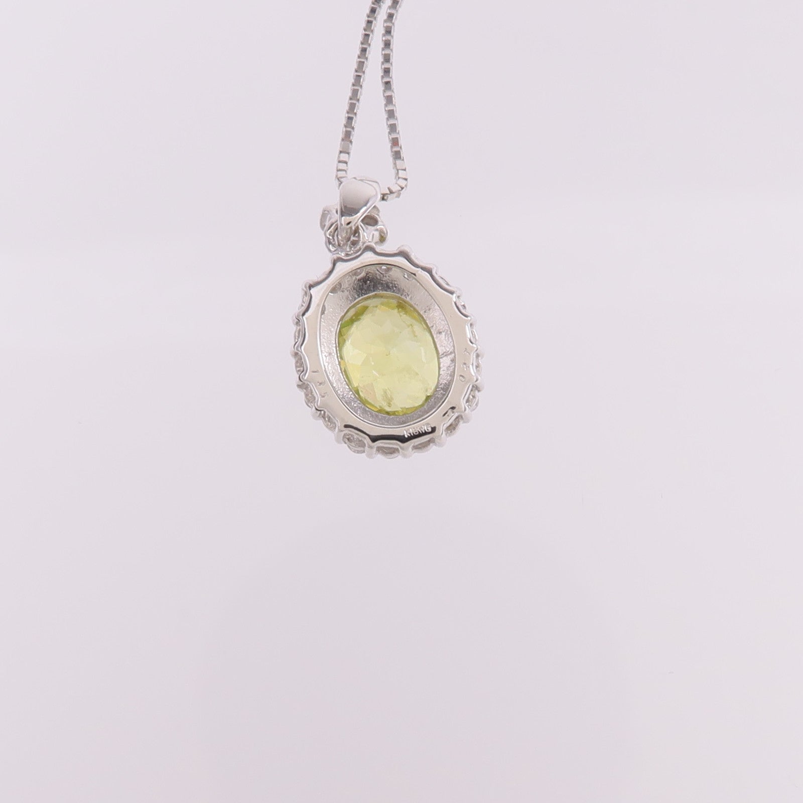 JEWELRY 18K白金Sphene Diamond Necklace榍/鑽石項鍊