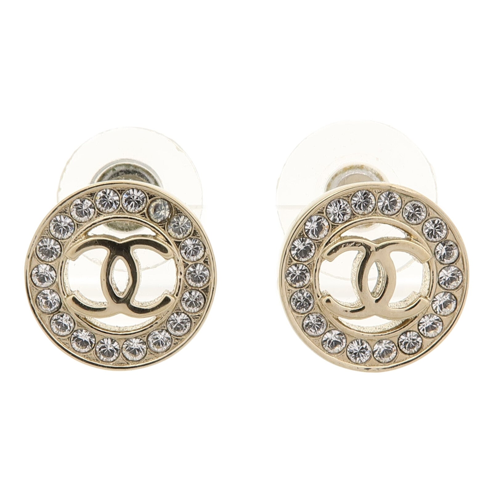 CHANEL 金屬/PVC Earrings耳環