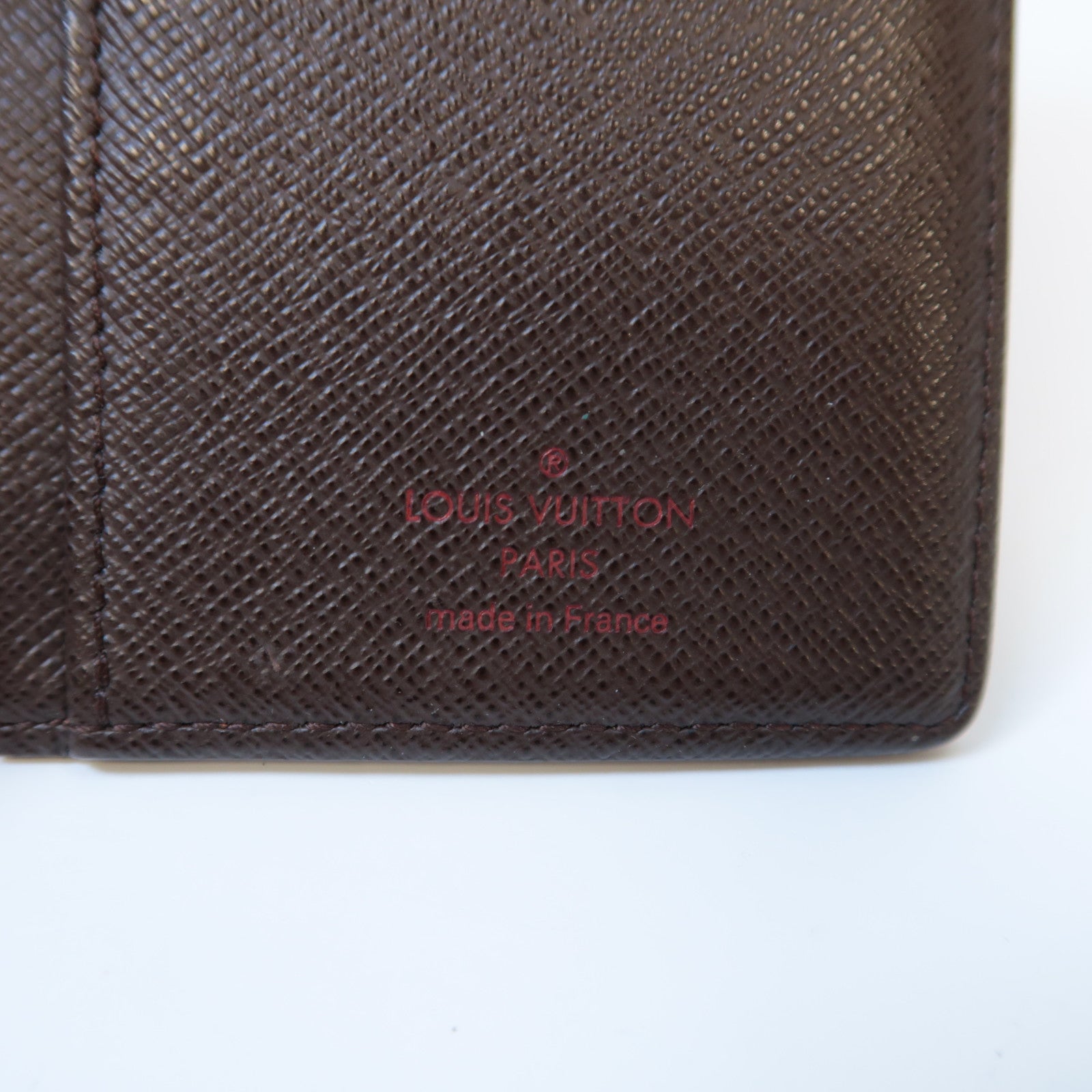 LOUIS VUITTON 【激減優惠】Damier Damier Long Wallet金扣長錢包啡色