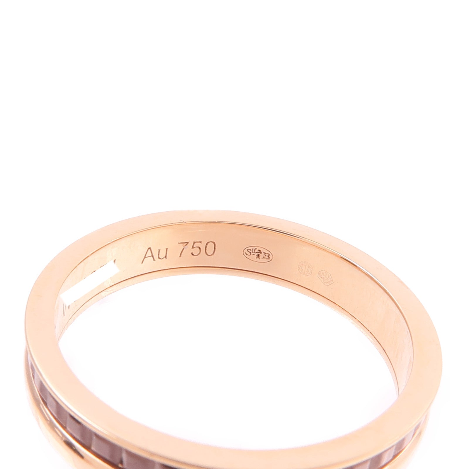 Boucheron 18K玫瑰金Quatre Classique戒指