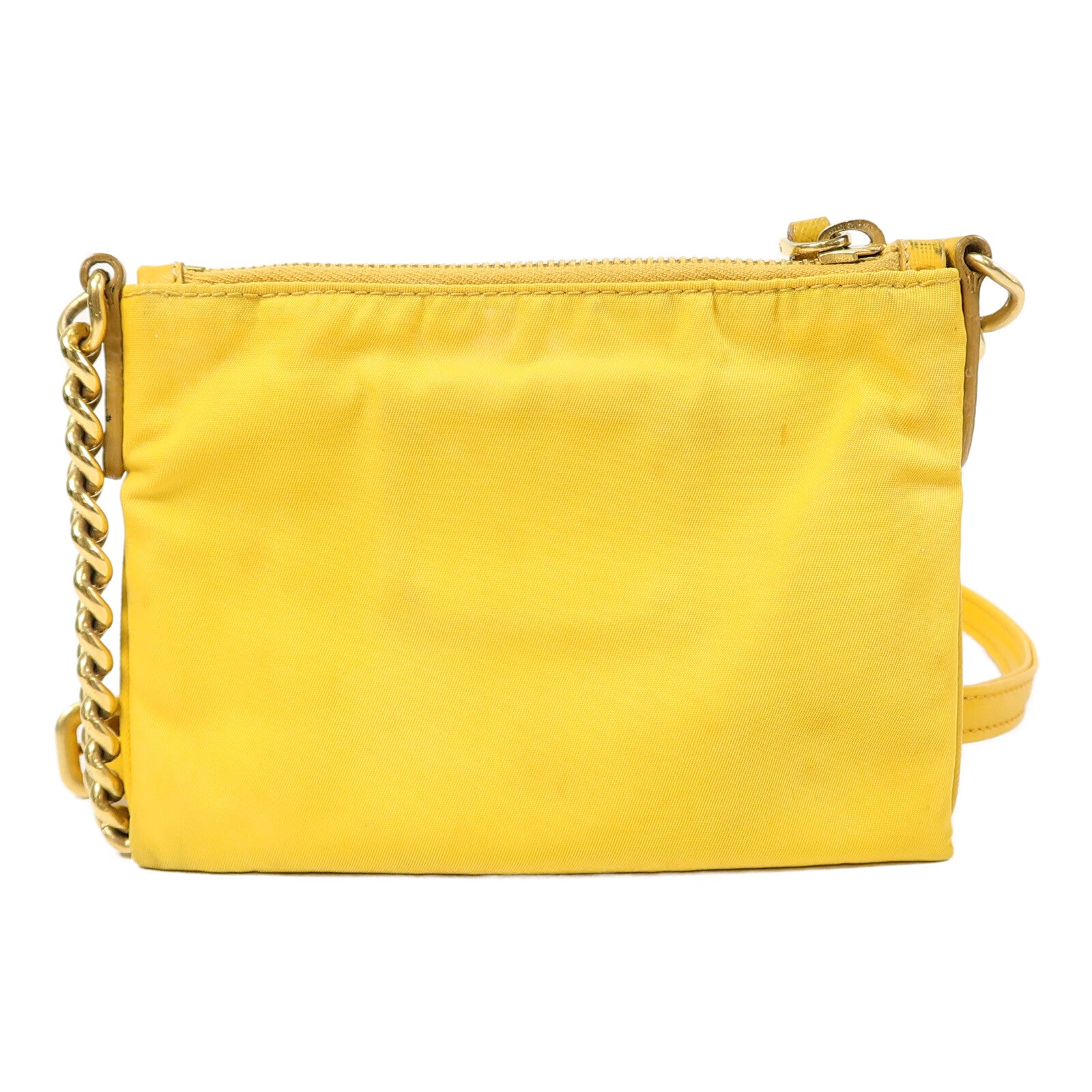 PRADA 尼龍Chain Shoulder鏈帶肩背袋