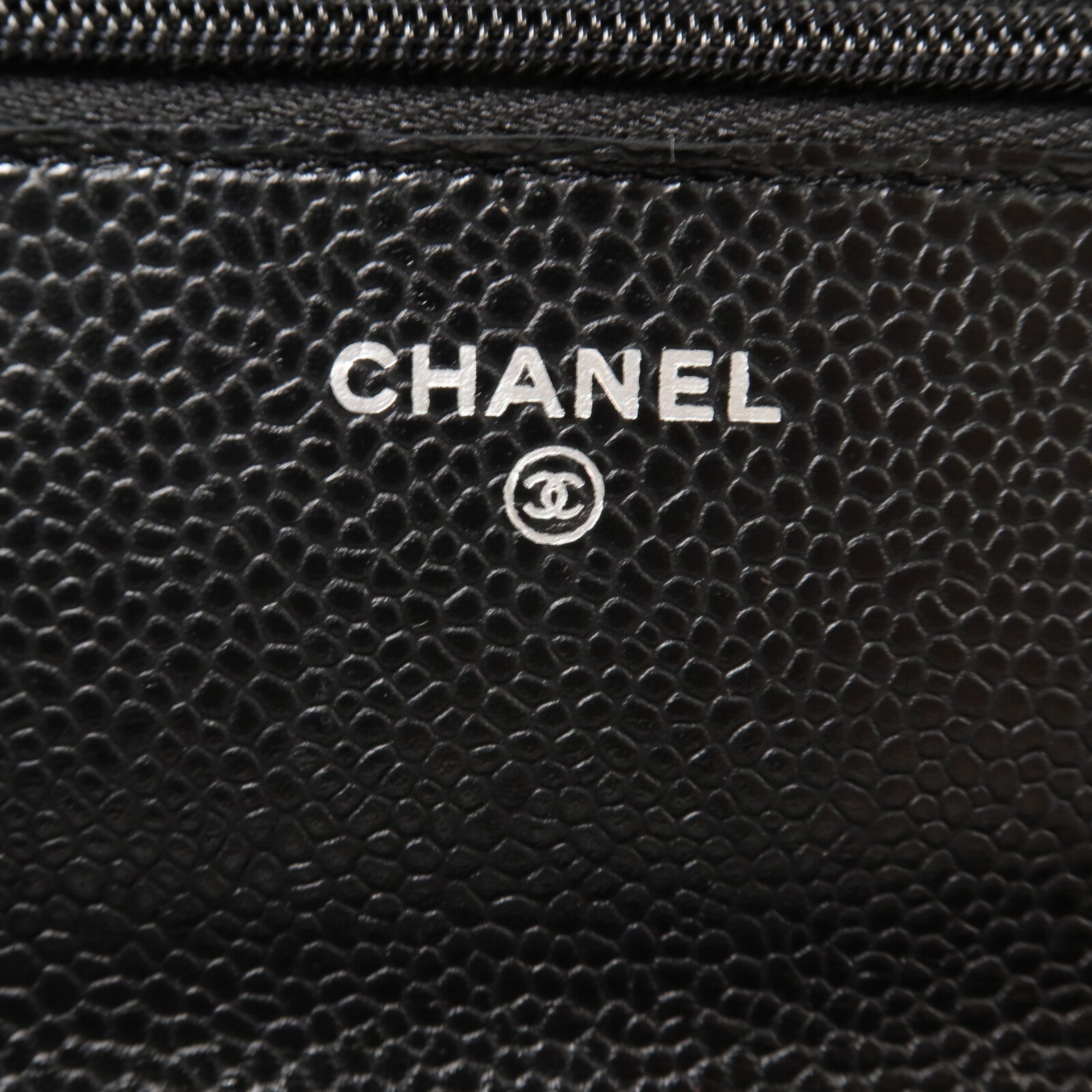 CHANEL 牛皮皮革WOC Wallet On Chain鏈帶肩背袋