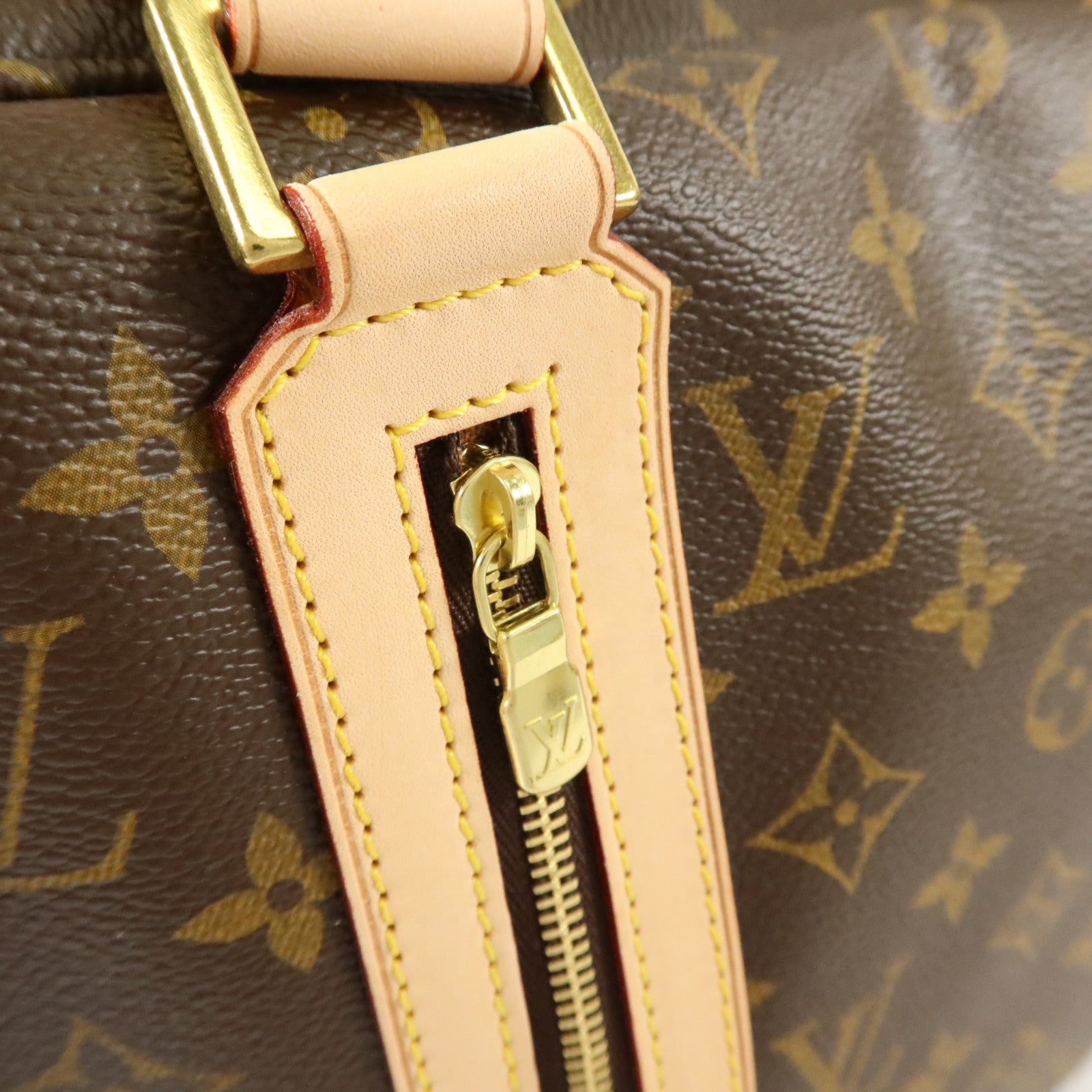LOUIS VUITTON Monogram Sac Bosphore金扣手挽肩背兩用袋