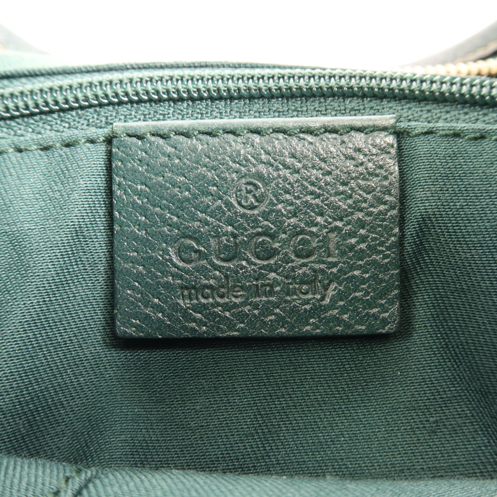 GUCCI 帆布Abbey Shoulder Bag金扣肩背袋