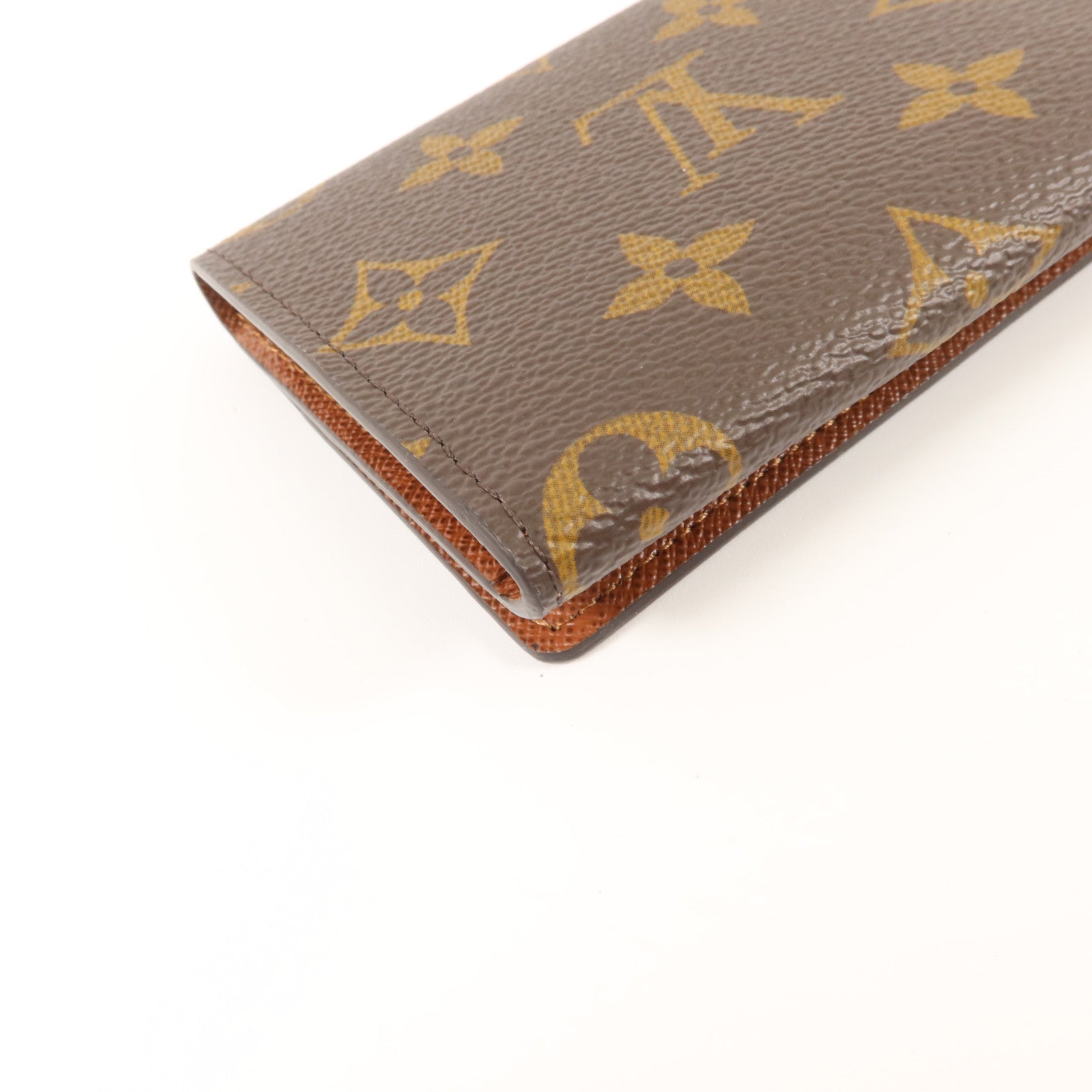 LOUIS VUITTON Monogram Enveloppe Carte De Visite金扣卡片套