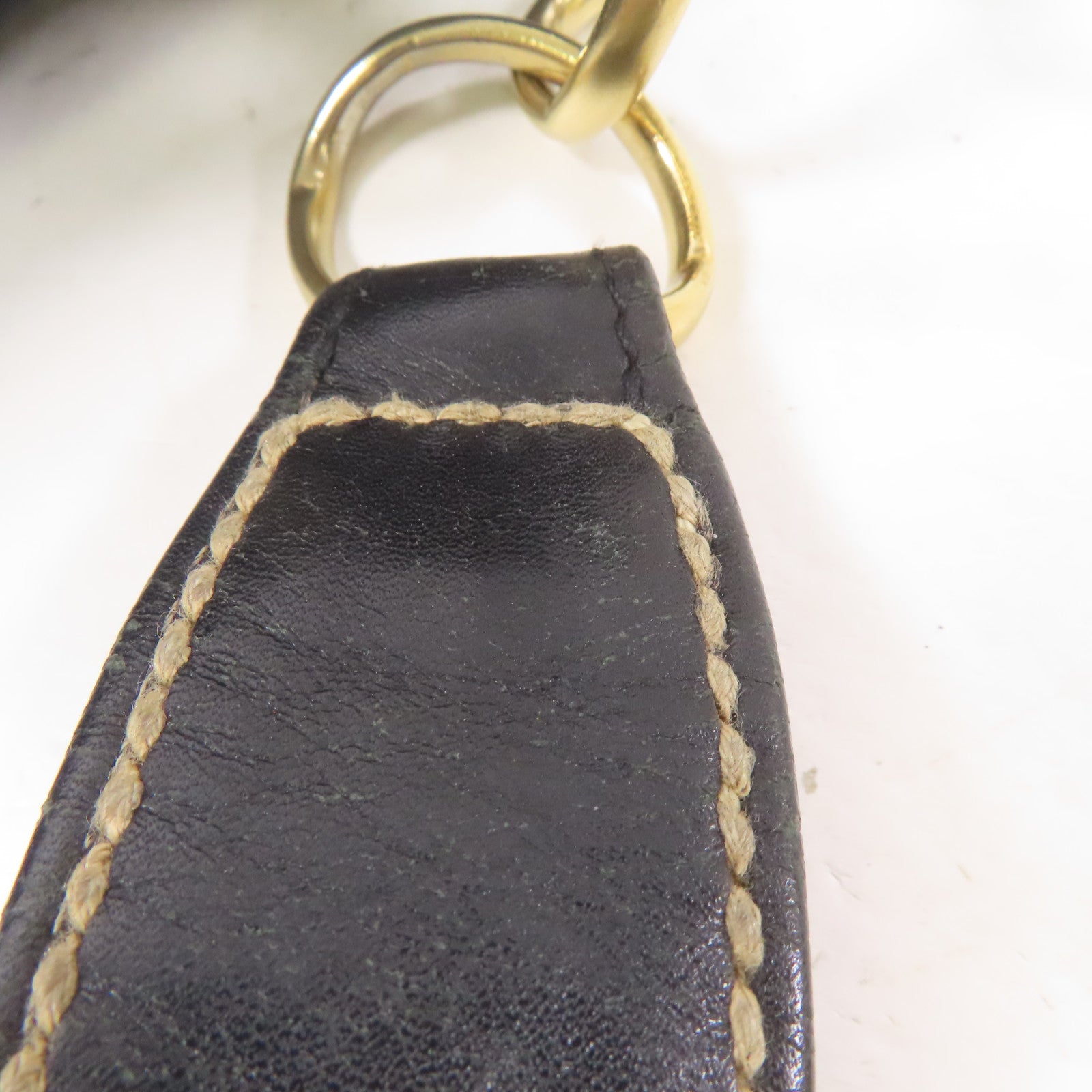 CHANEL CC GHW Wild Stich Vintage HandBag Calfskin Leather Black