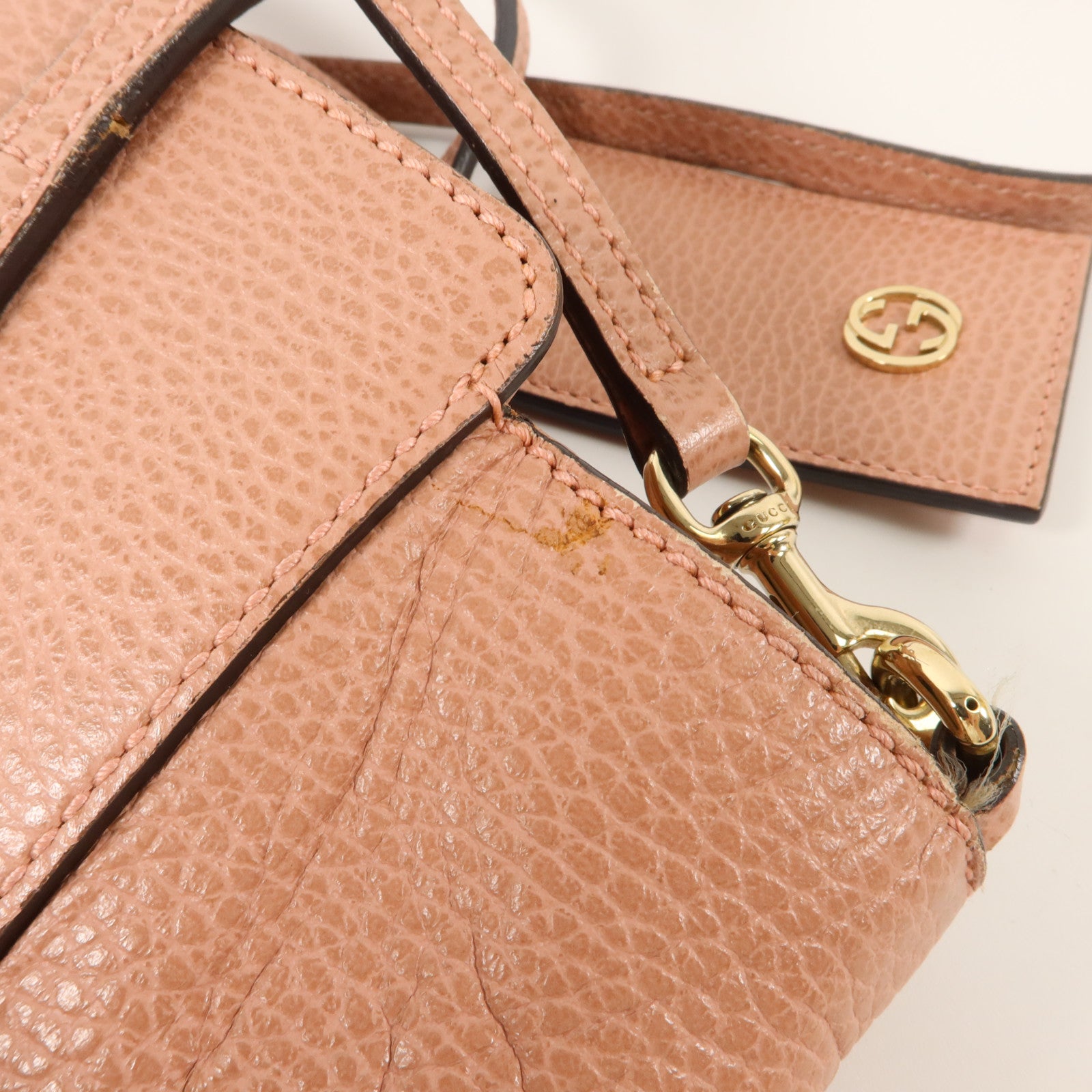 GUCCI 牛皮皮革2 Way Shoulder手挽肩背兩用袋