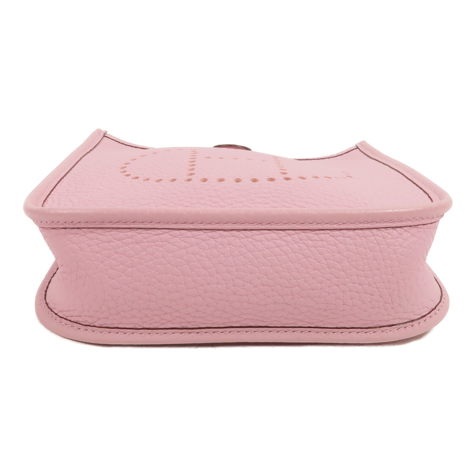 HERMES Clemence皮革Evelyne TPM肩背袋Mauve Sylvestre