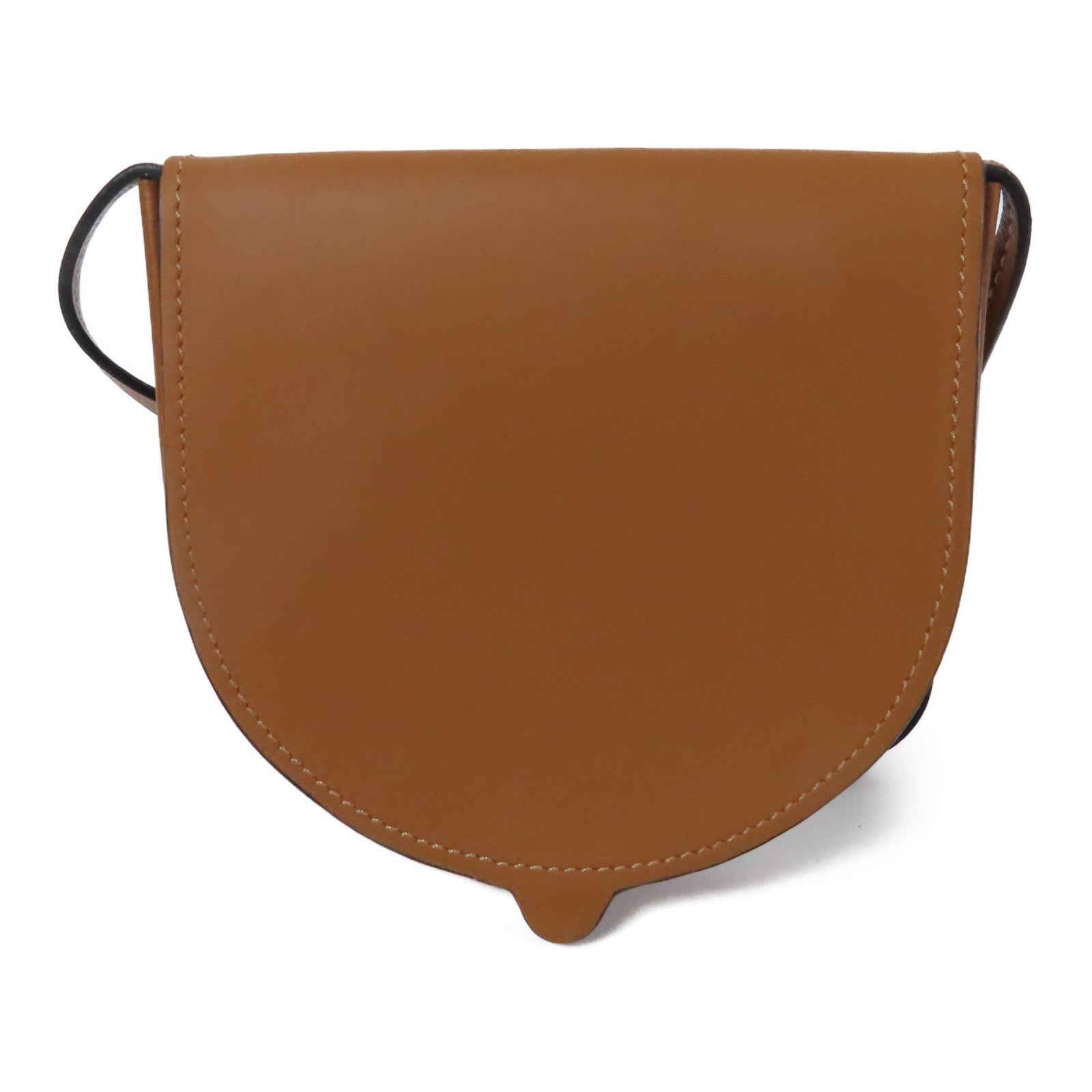 LOEWE 牛皮皮革Small Heel Shoulder Bag肩背袋啡色