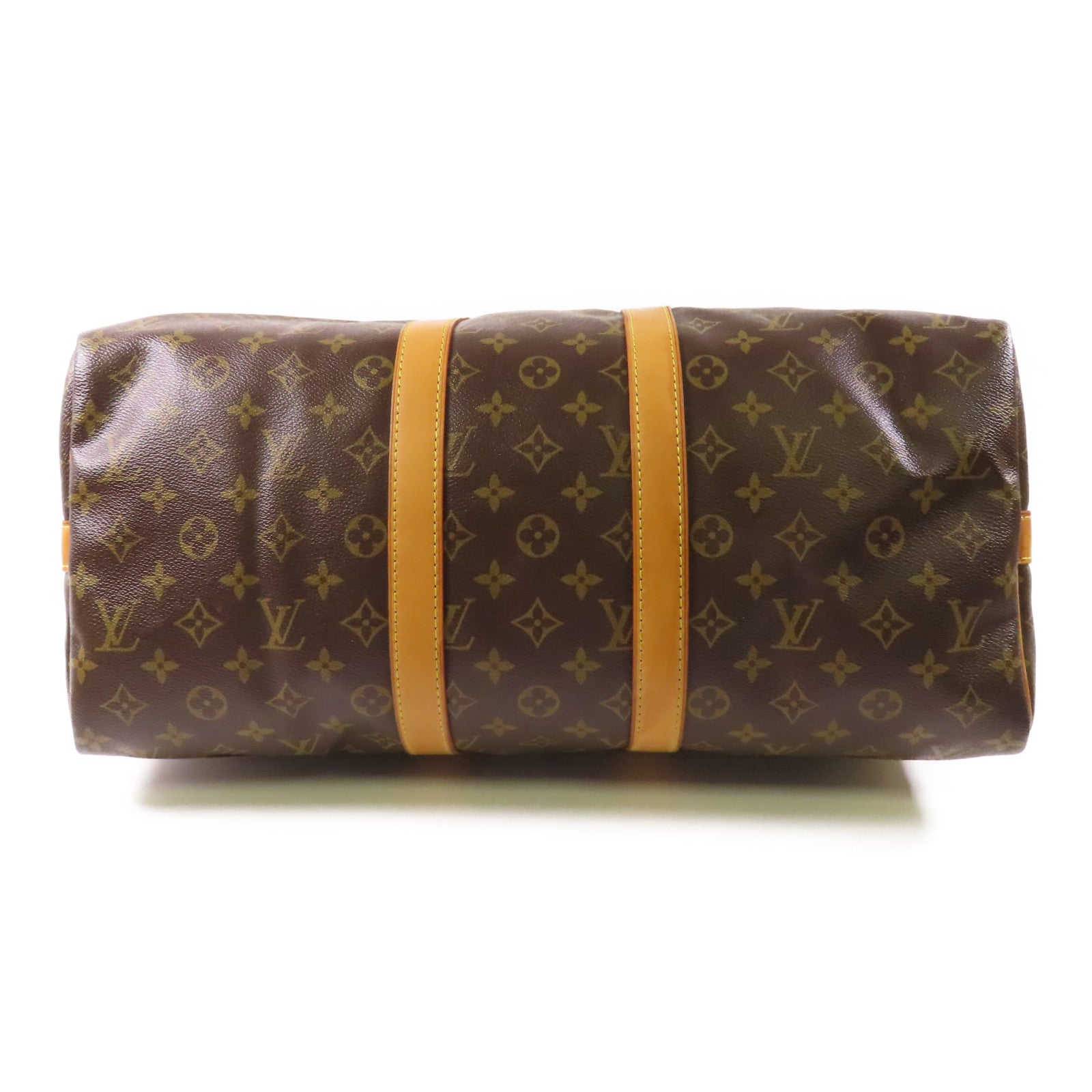 LOUIS VUITTON Monogram Keepall Bandouliere 45金扣手挽肩背兩用袋