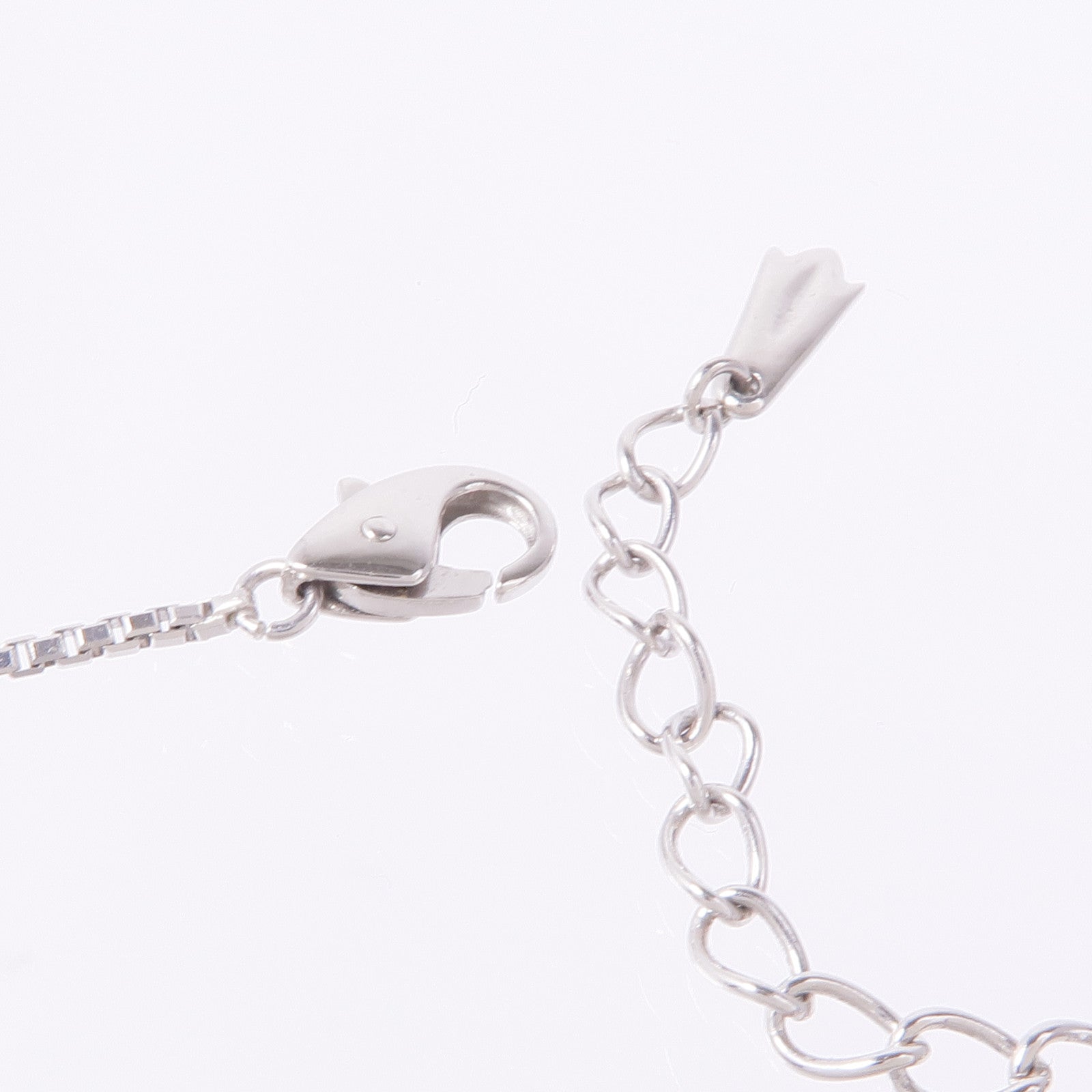 JEWELRY 【激減優惠】PT900鉑金Diamond Sapphire Necklace藍寶石/鑽石項鍊