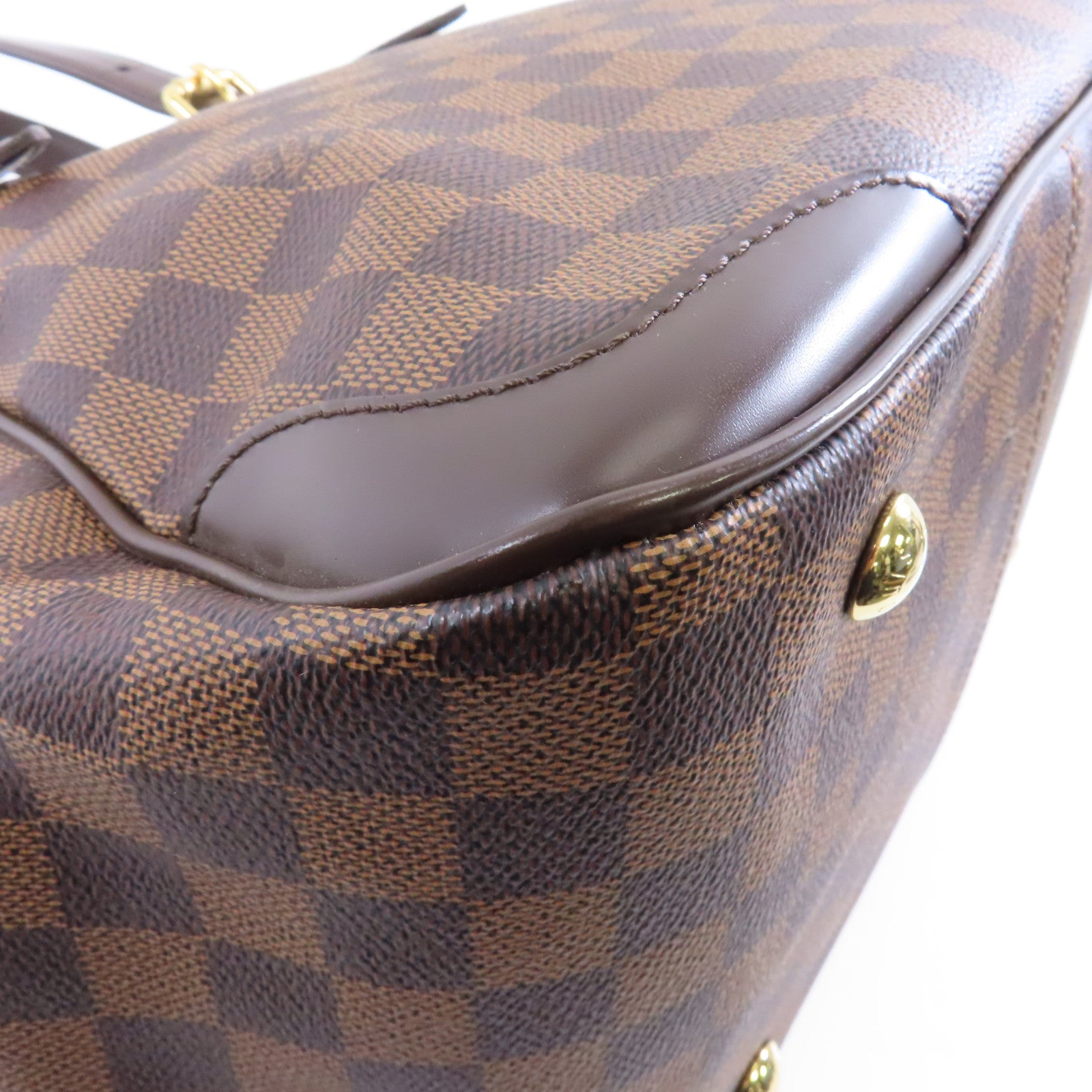 LOUIS VUITTON 【激減優惠】Damier Verona MM金扣肩背袋啡色