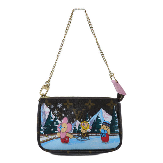 LOUIS VUITTON Monogram Vivienne Mini Pochette Accessoires手挽袋