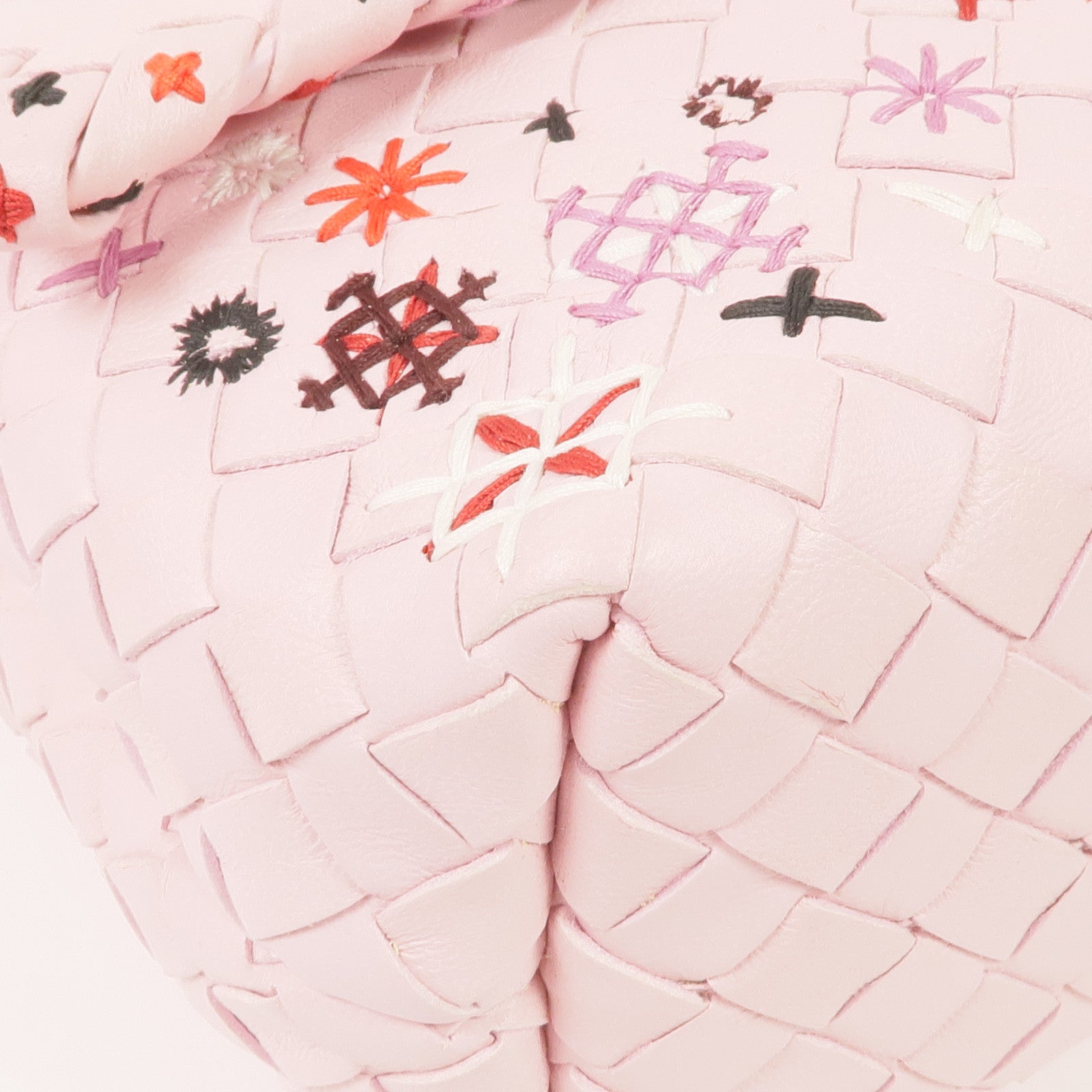 BOTTEGA VENETA 織紋皮革Chain Shoulder鏈帶肩背袋