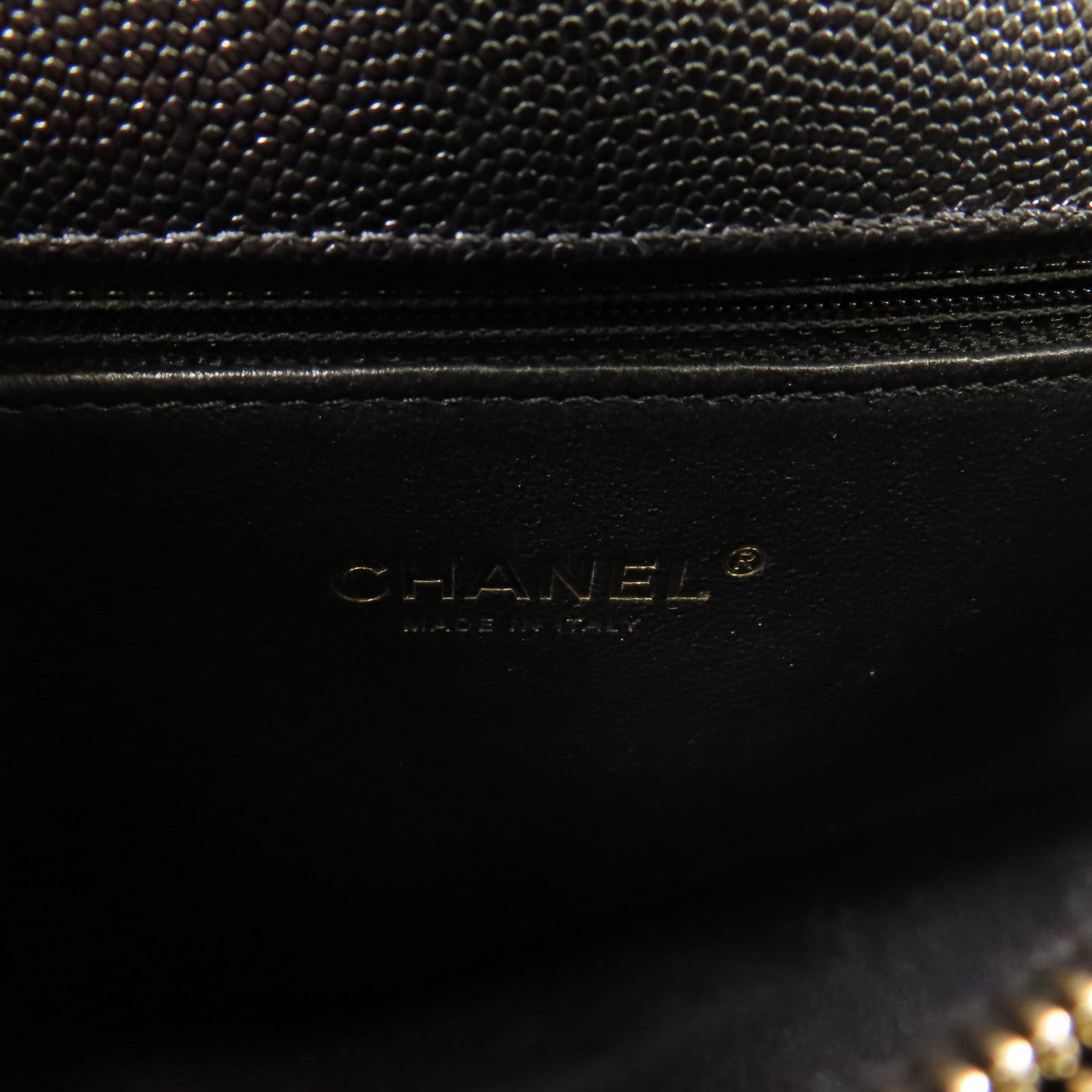 CHANEL 牛皮皮革/蜥蜴皮革Coco Handle Medium金扣手挽肩背兩用袋
