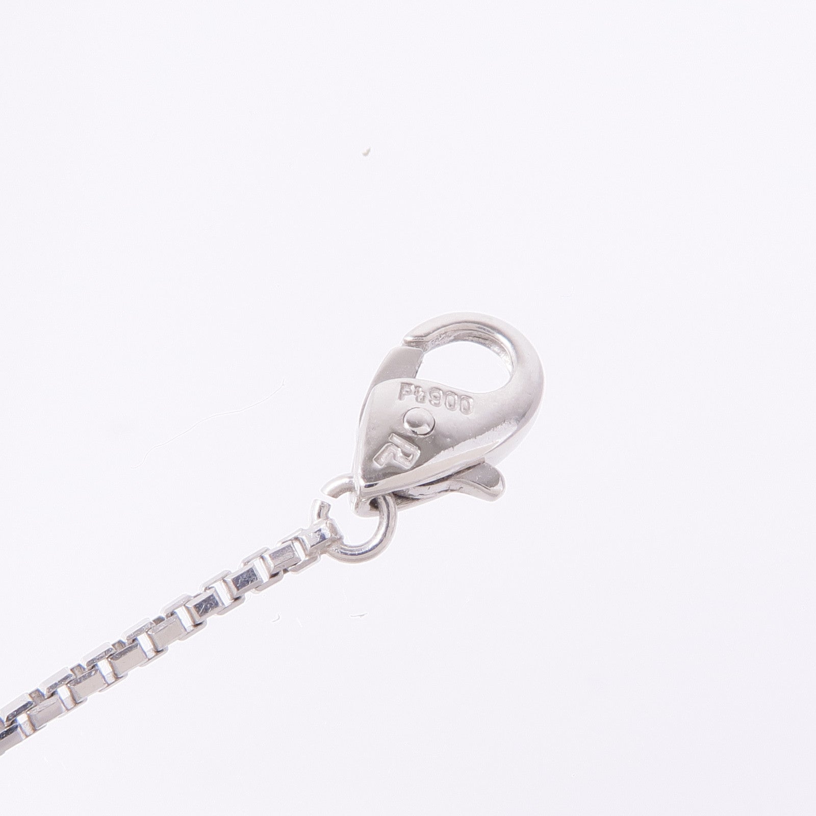 JEWELRY PT900鉑金Diamond Sapphire Necklace藍寶石/鑽石項鍊