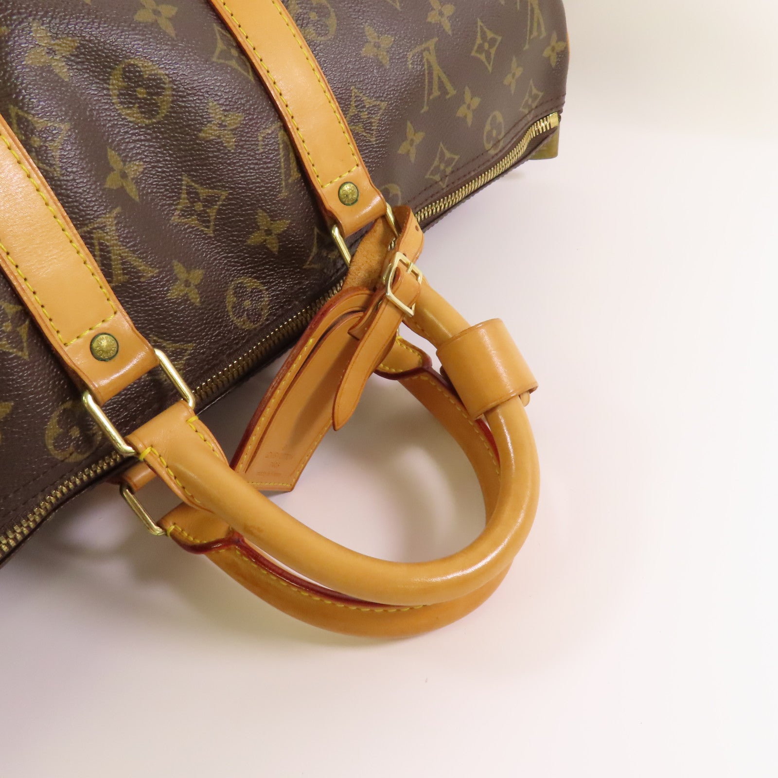 LOUIS VUITTON Monogram Keepall Bandouliere 45金扣手挽肩背兩用袋