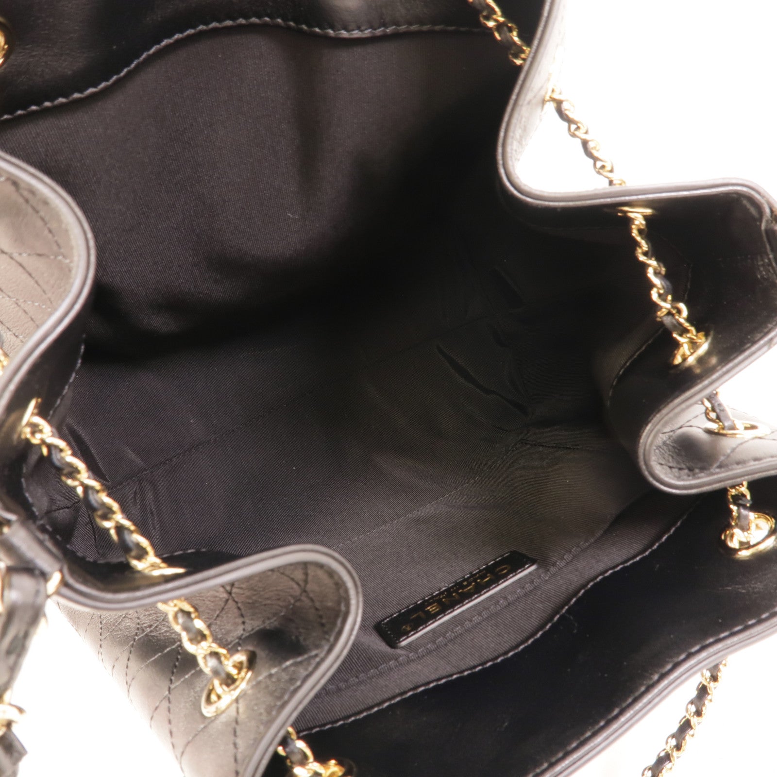 CHANEL 牛皮皮革Bucket Bag肩背袋