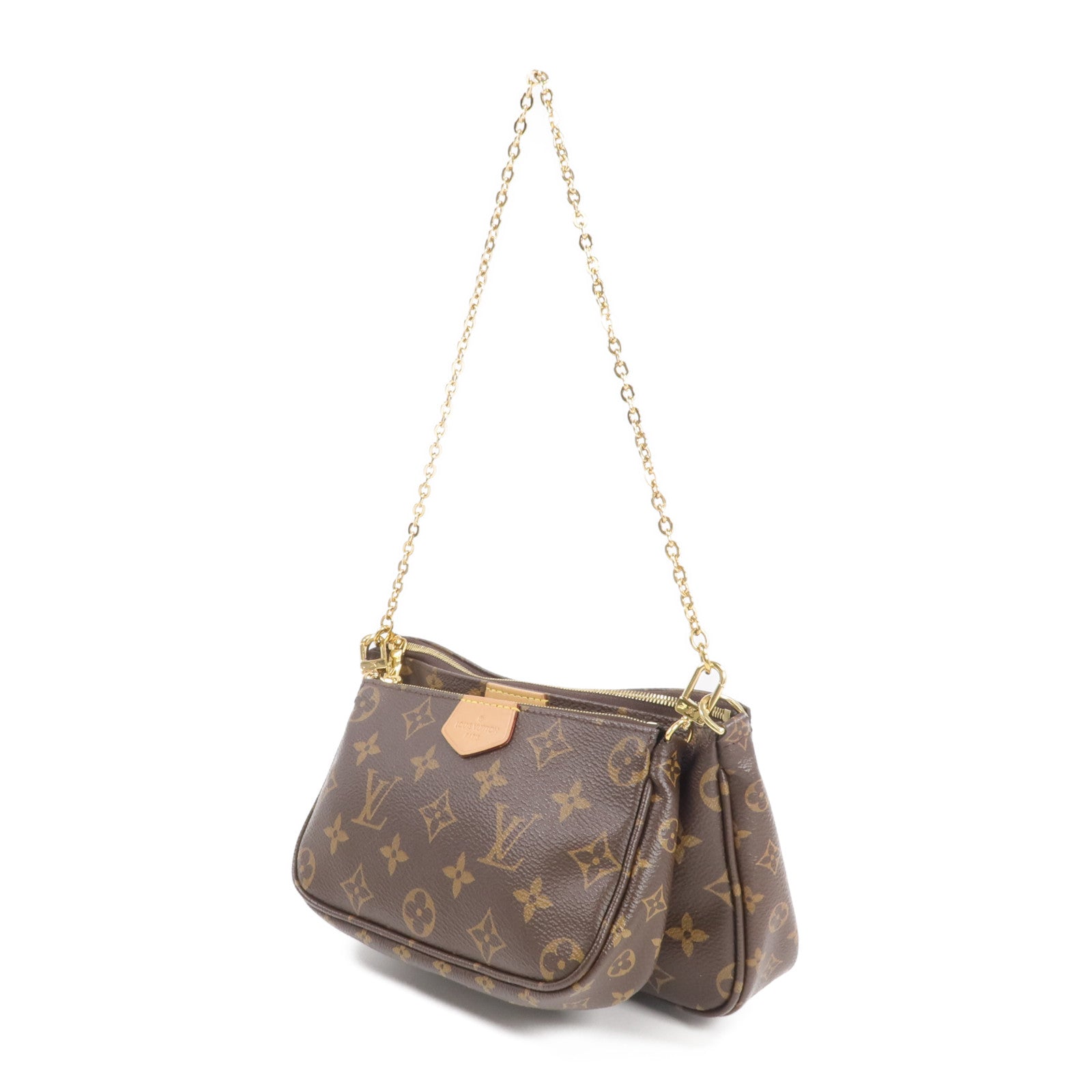 LOUIS VUITTON Monogram Multi Pochette Accessoires金扣肩背袋