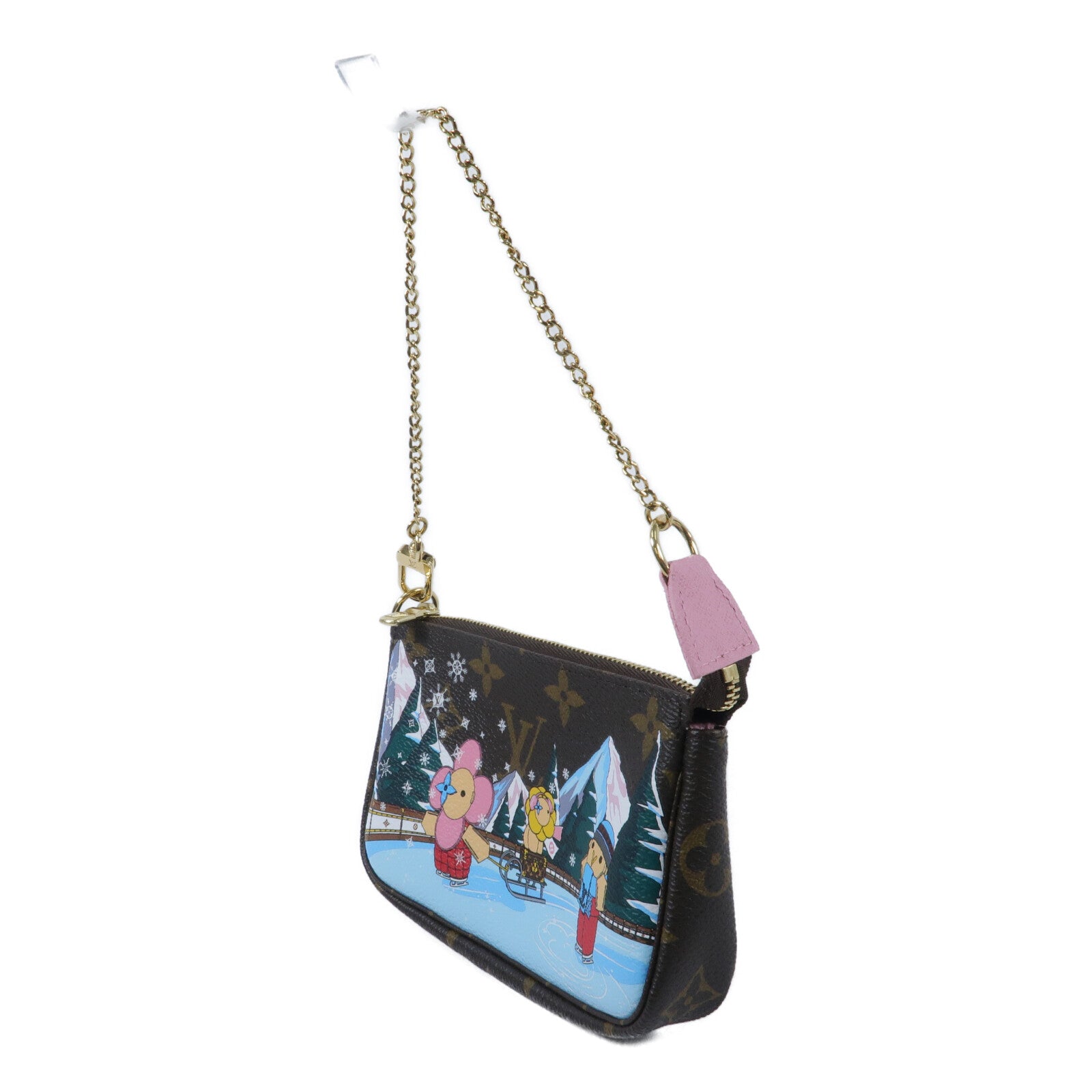 LOUIS VUITTON Monogram Vivienne Mini Pochette Accessoires手挽袋
