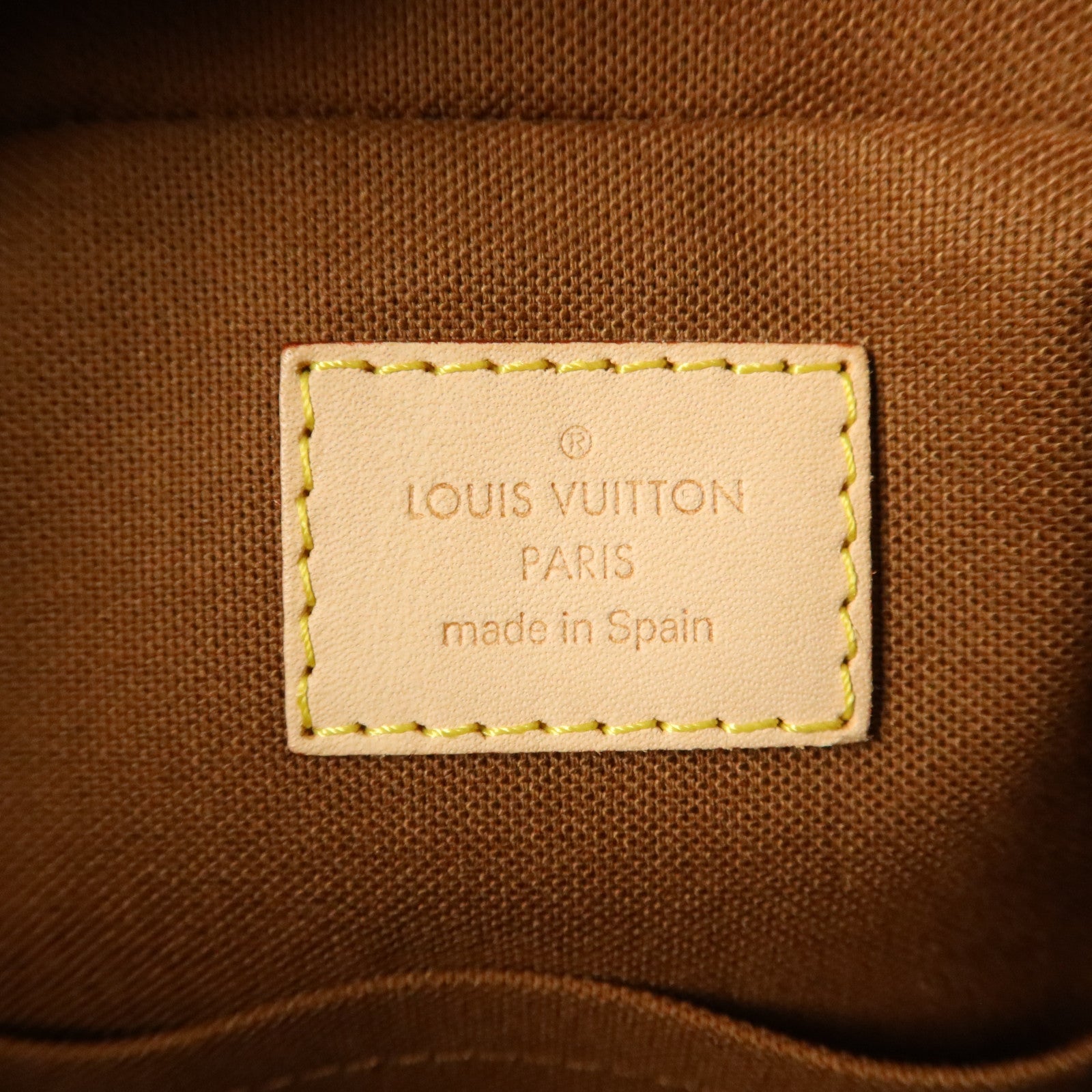 LOUIS VUITTON Monogram Sac Bosphore金扣手挽肩背兩用袋