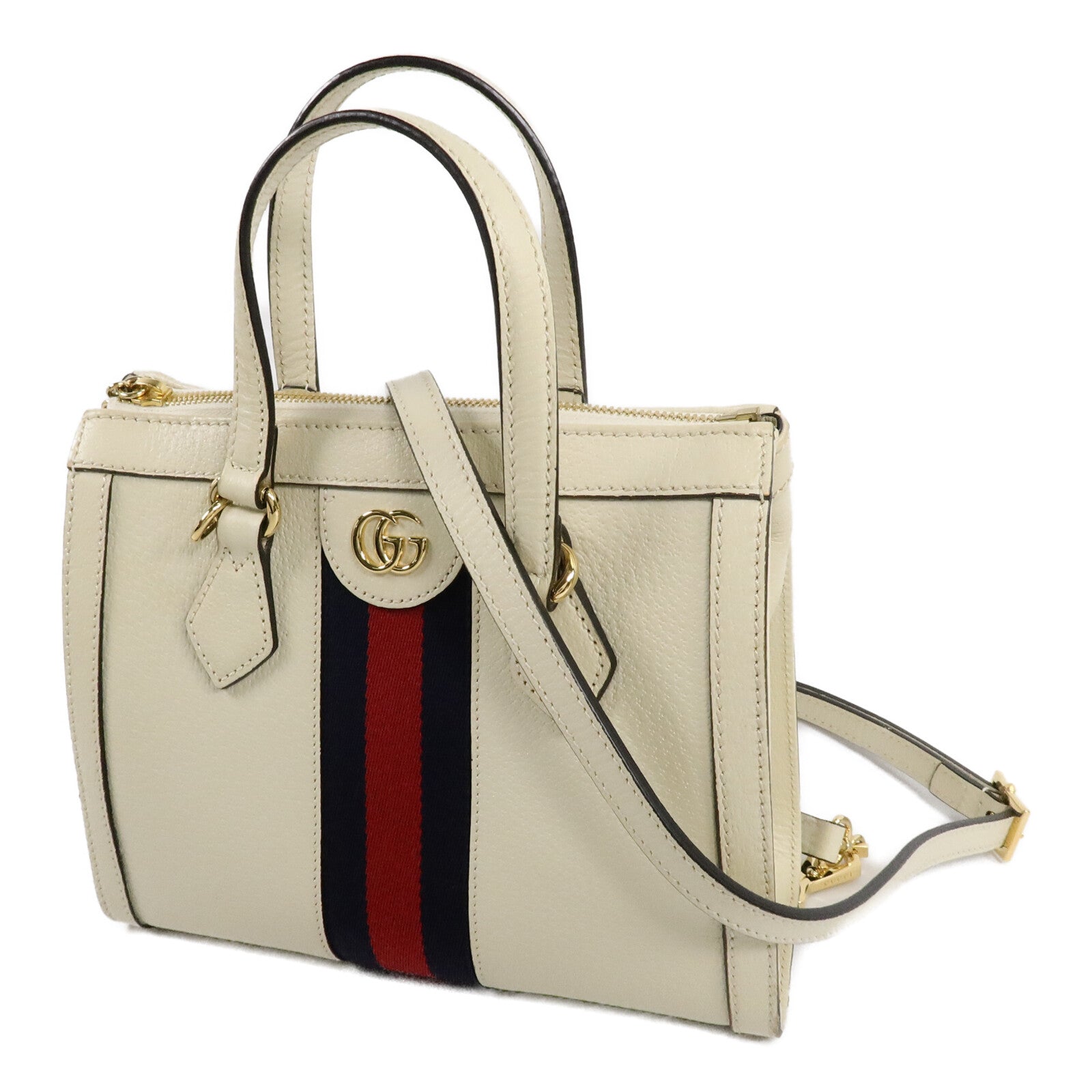 GUCCI 牛皮皮革Ophidia手挽肩背兩用袋
