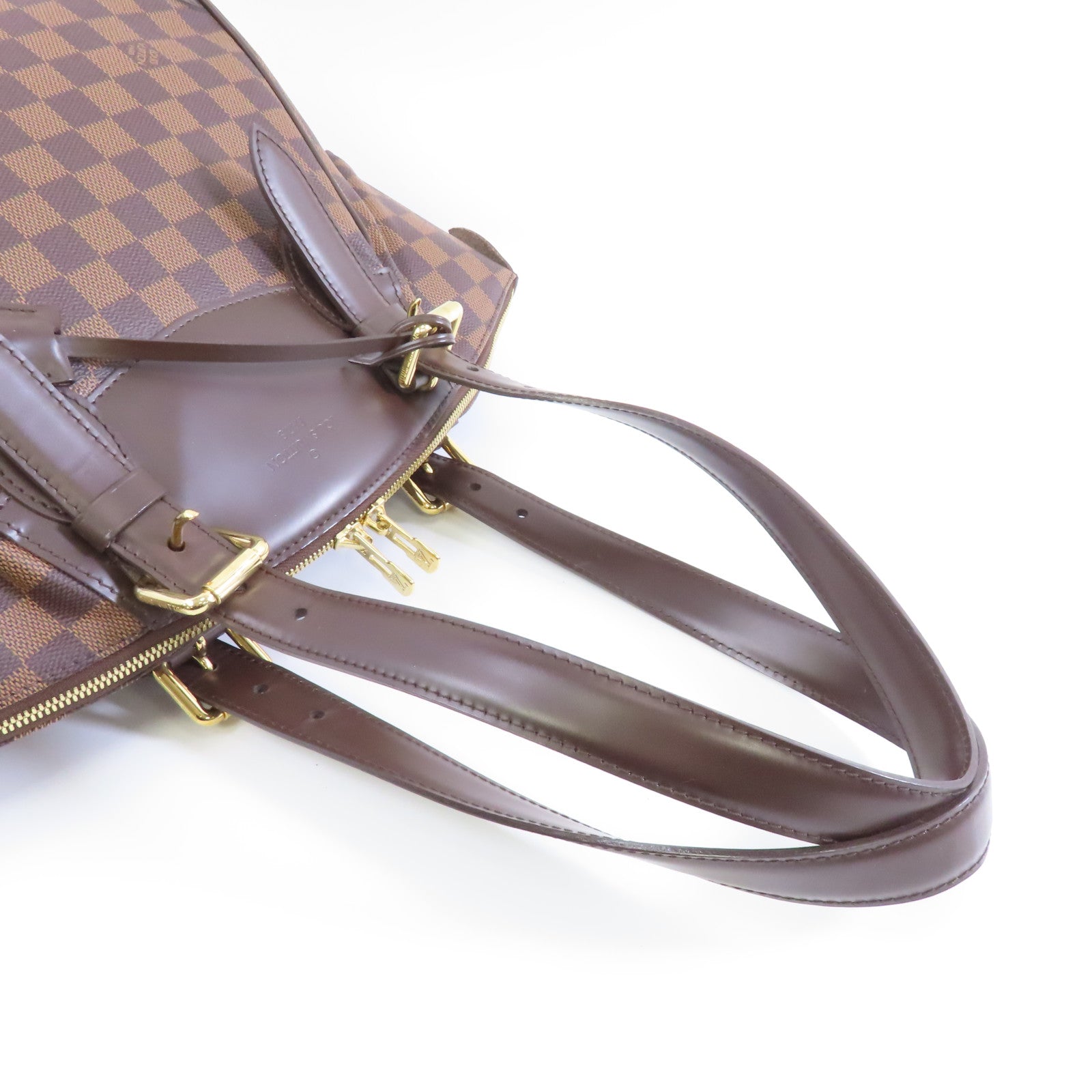 LOUIS VUITTON 【激減優惠】Damier Verona MM金扣肩背袋啡色