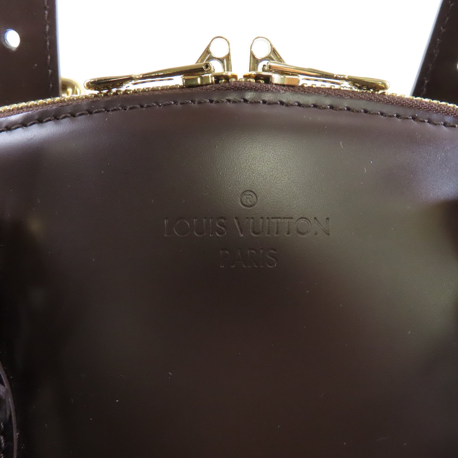 LOUIS VUITTON 【激減優惠】Damier Verona MM金扣肩背袋啡色