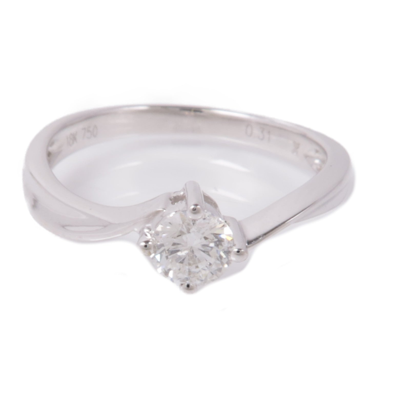 JEWELRY 18K白金/Diamond鑽石戒指US#5.5