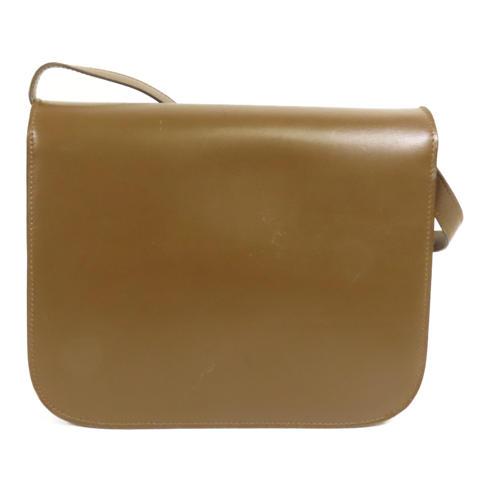 CELINE 牛皮皮革Classic Box金扣肩背袋