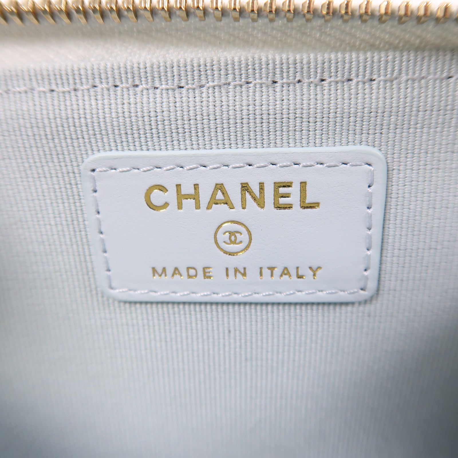 CHANEL 牛皮皮革Card Case金扣卡片套