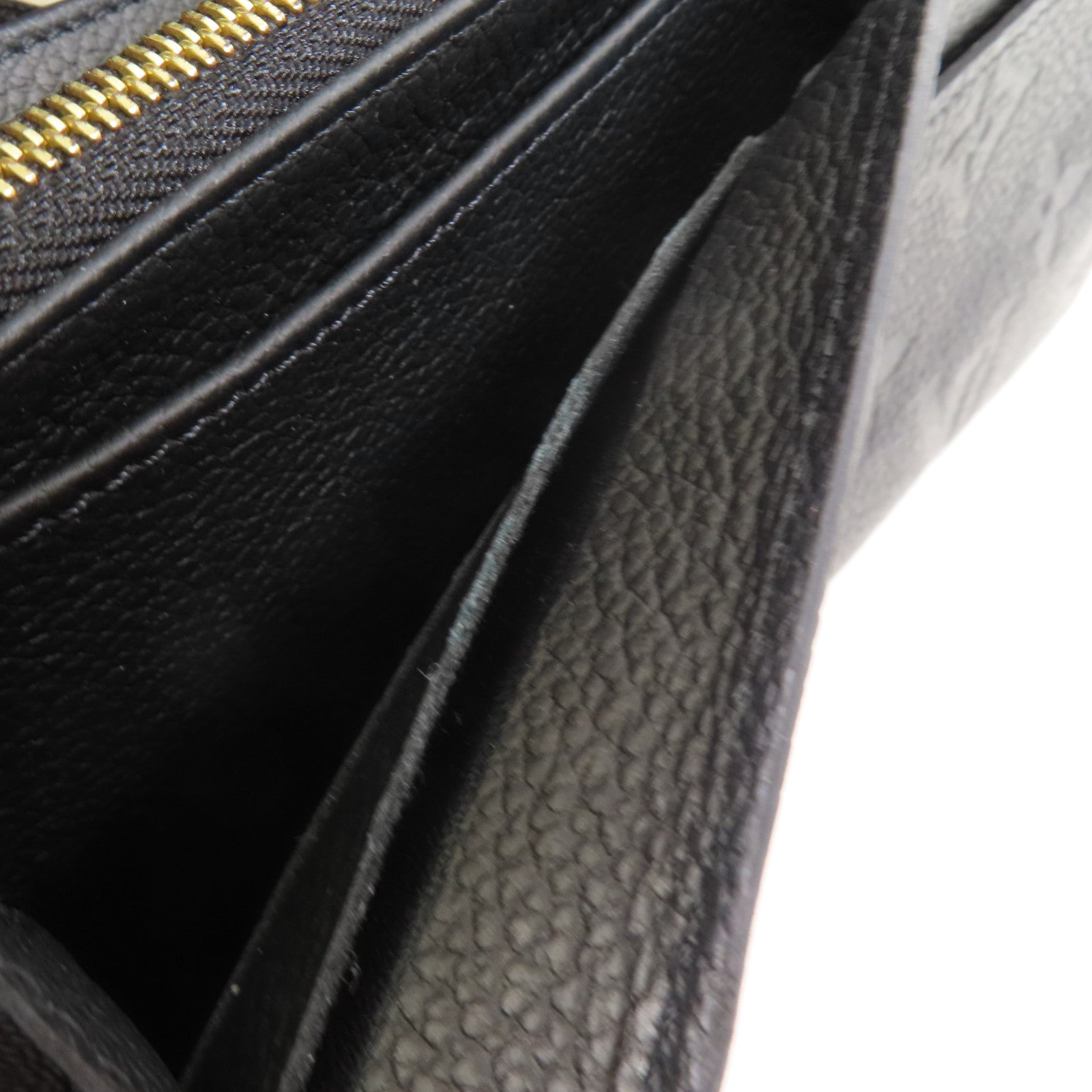 LOUIS VUITTON Monogram Empreinte Sarah Long Wallet金扣長錢包