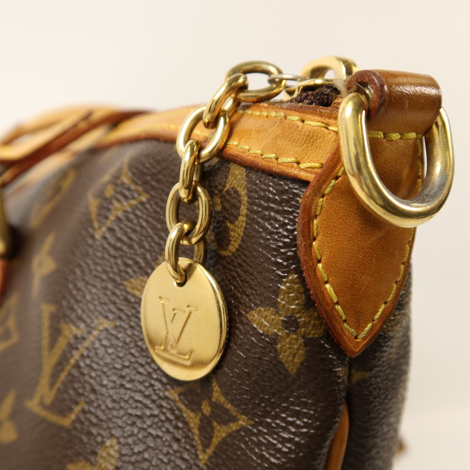 LOUIS VUITTON Monogram Palermo PM金扣手挽肩背兩用袋