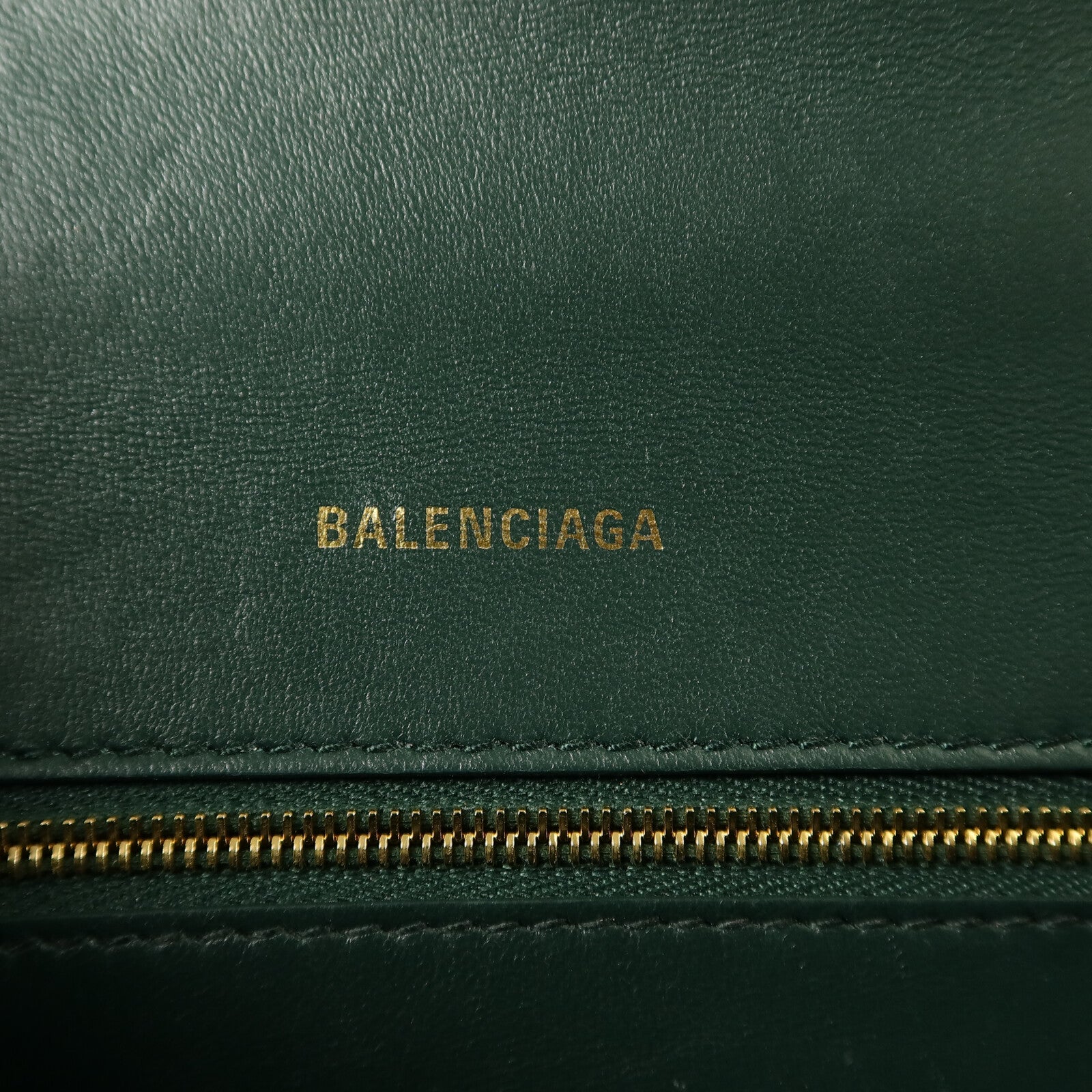 BALENCIAGA 牛皮皮革Hourglass Small手挽肩背兩用袋