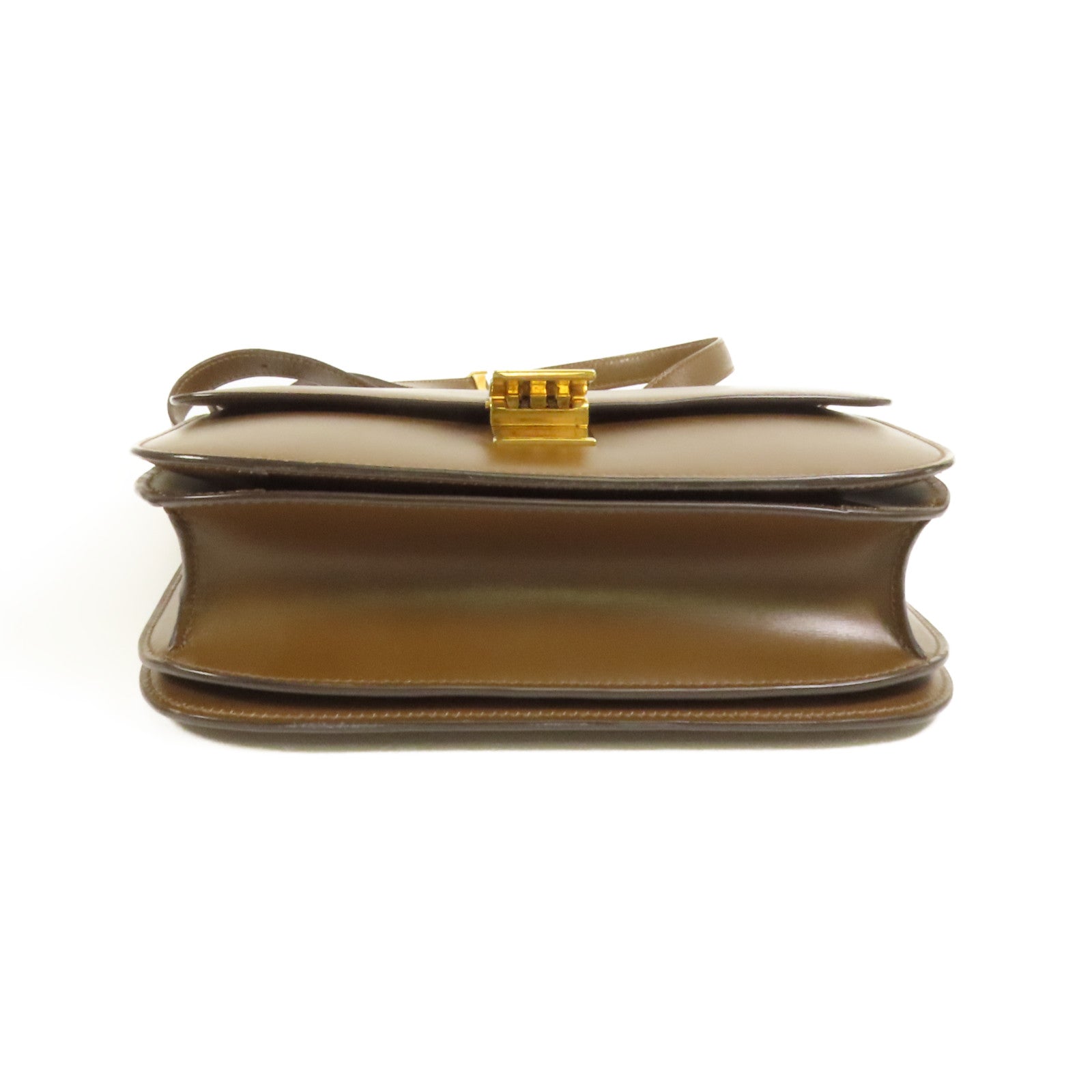 CELINE 牛皮皮革Classic Box金扣肩背袋