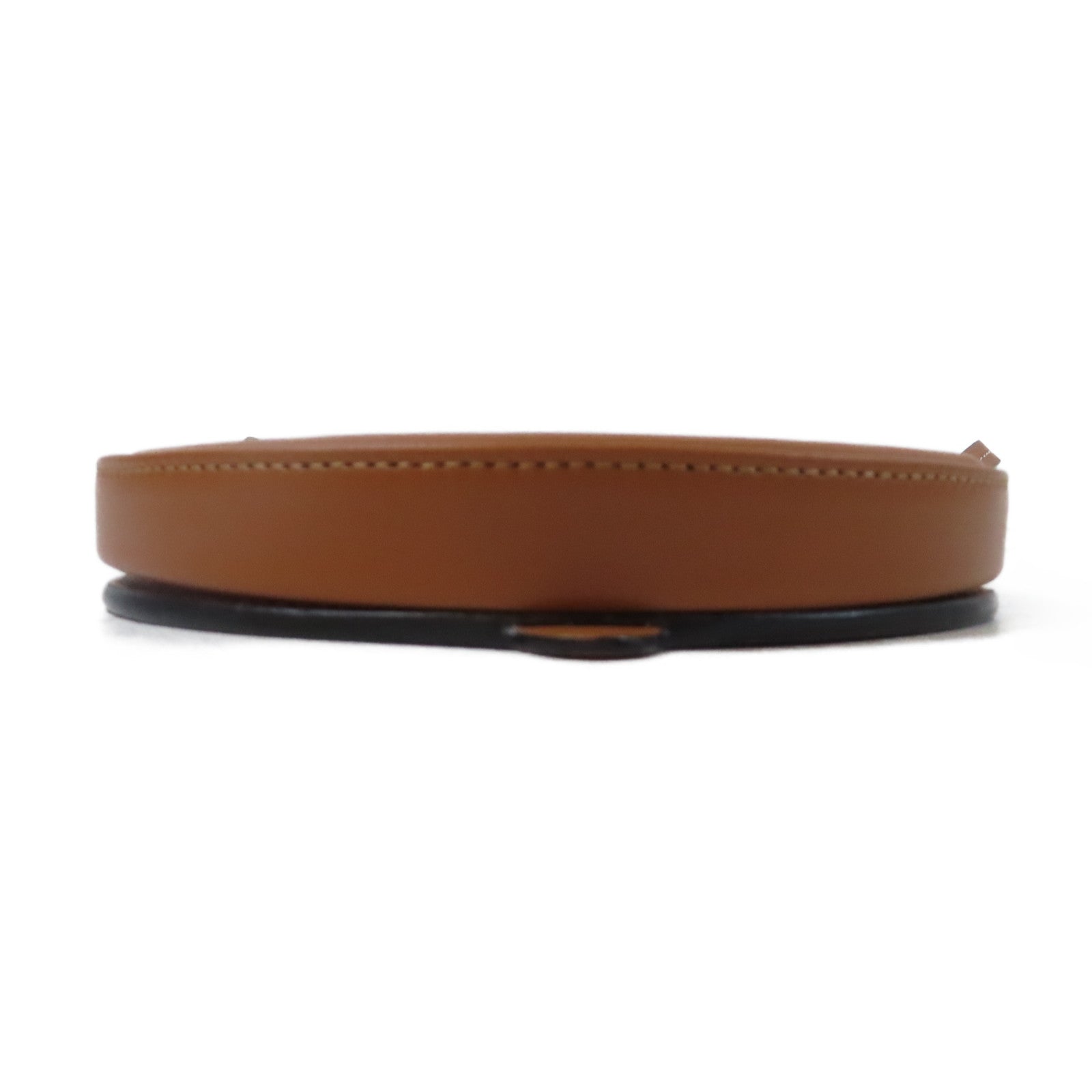 LOEWE 牛皮皮革Small Heel Shoulder Bag肩背袋啡色
