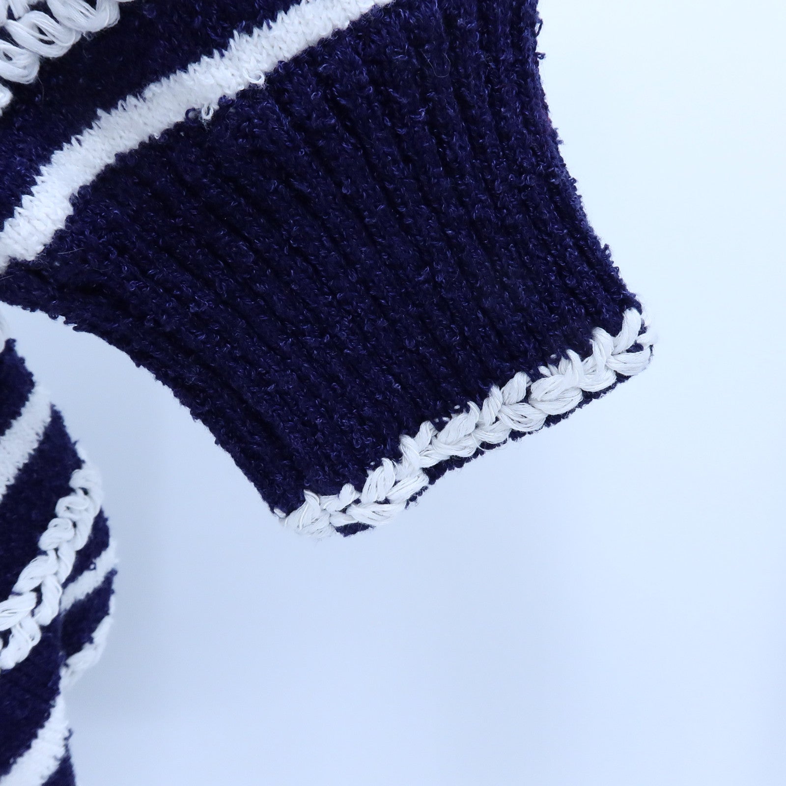 CHANEL Cotton/Linen Coco Buttoned Cardigan針織