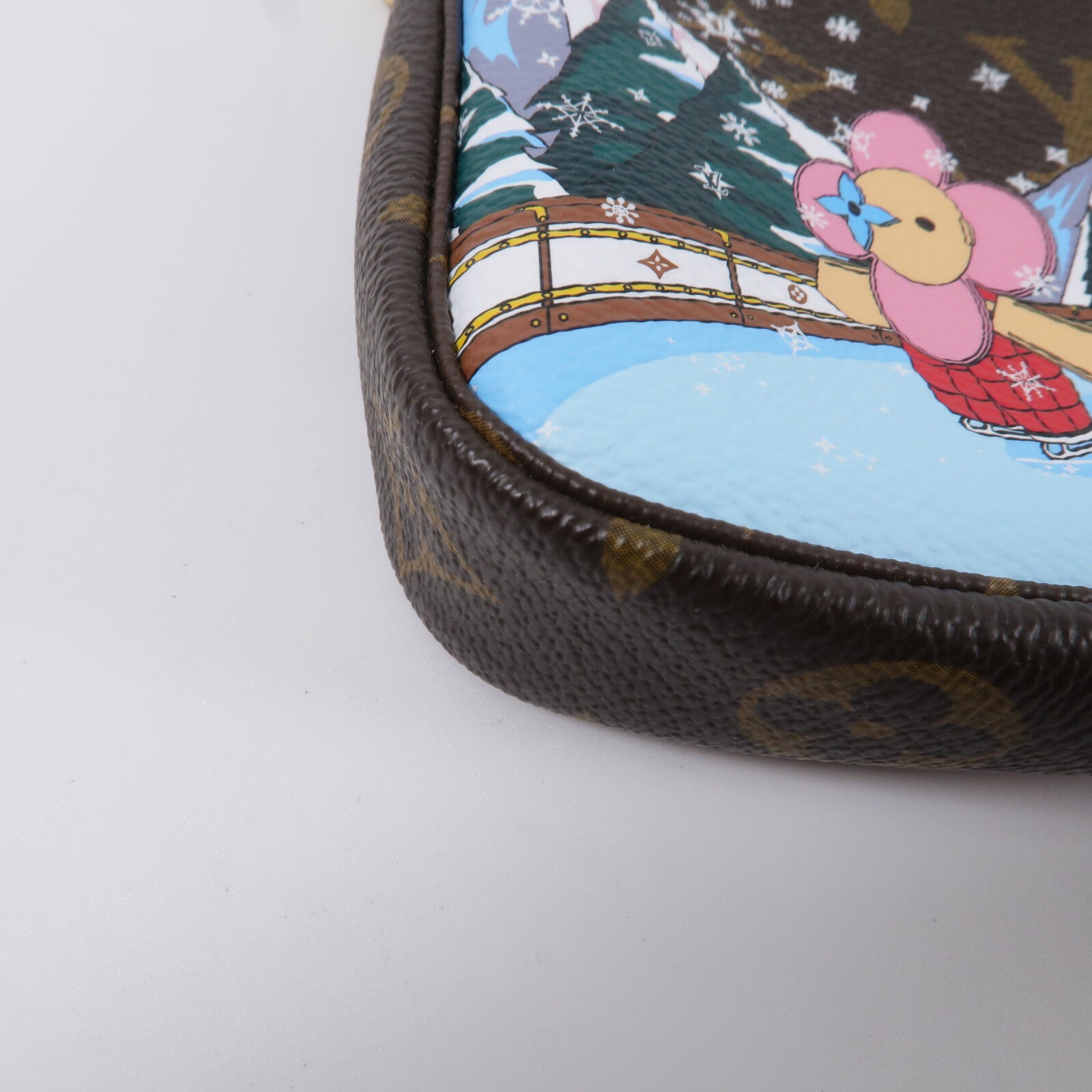 LOUIS VUITTON Monogram Vivienne Mini Pochette Accessoires手挽袋