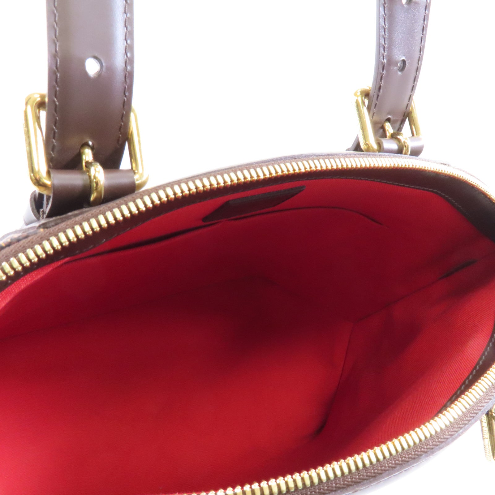 LOUIS VUITTON 【激減優惠】Damier Verona MM金扣肩背袋啡色