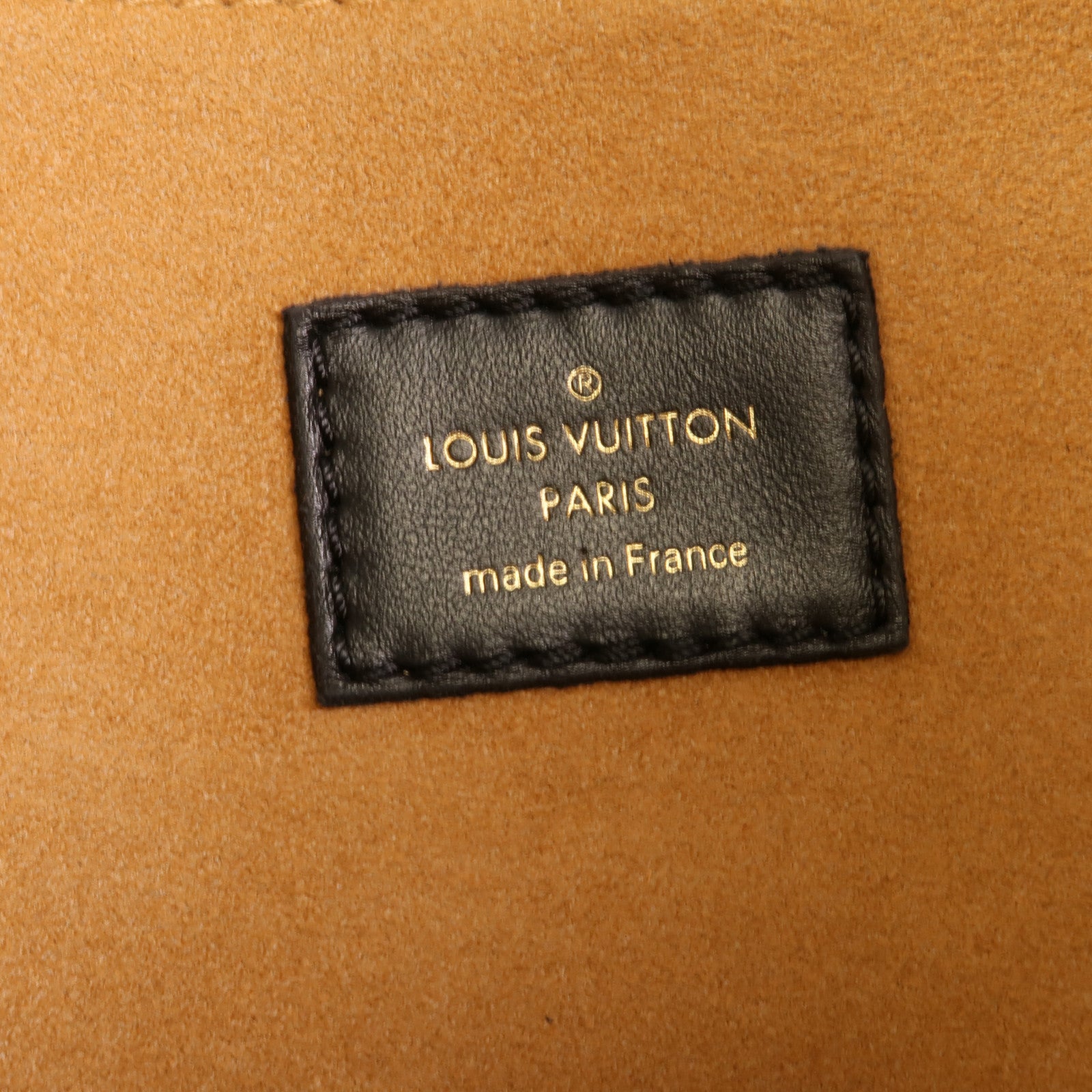 LOUIS VUITTON Monogram/牛皮皮革On My Side MM手挽袋