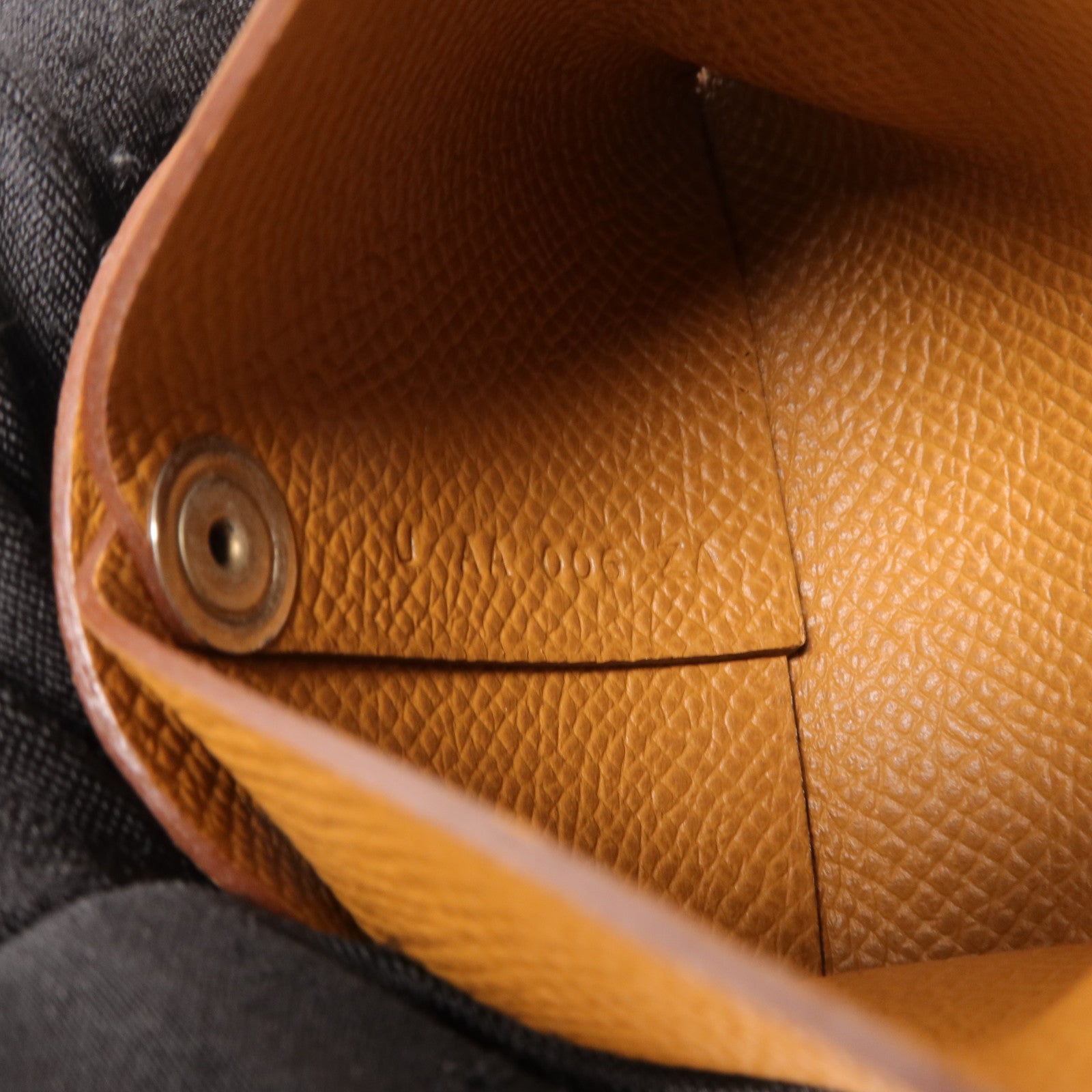 HERMES Epsom皮革Bastia Change Purse零錢包Gold
