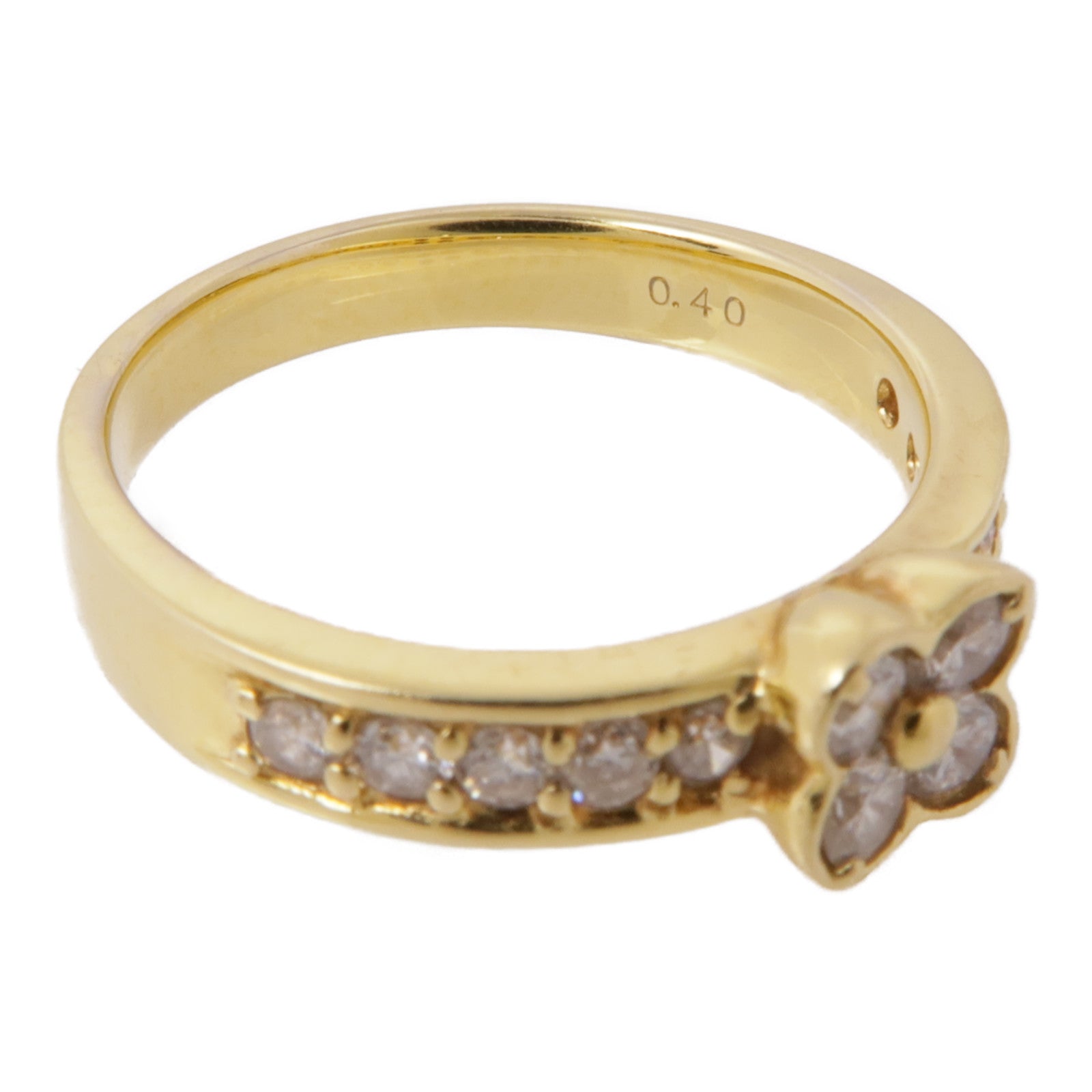 JEWELRY Diamond Ring 18K Yellow Gold US#5