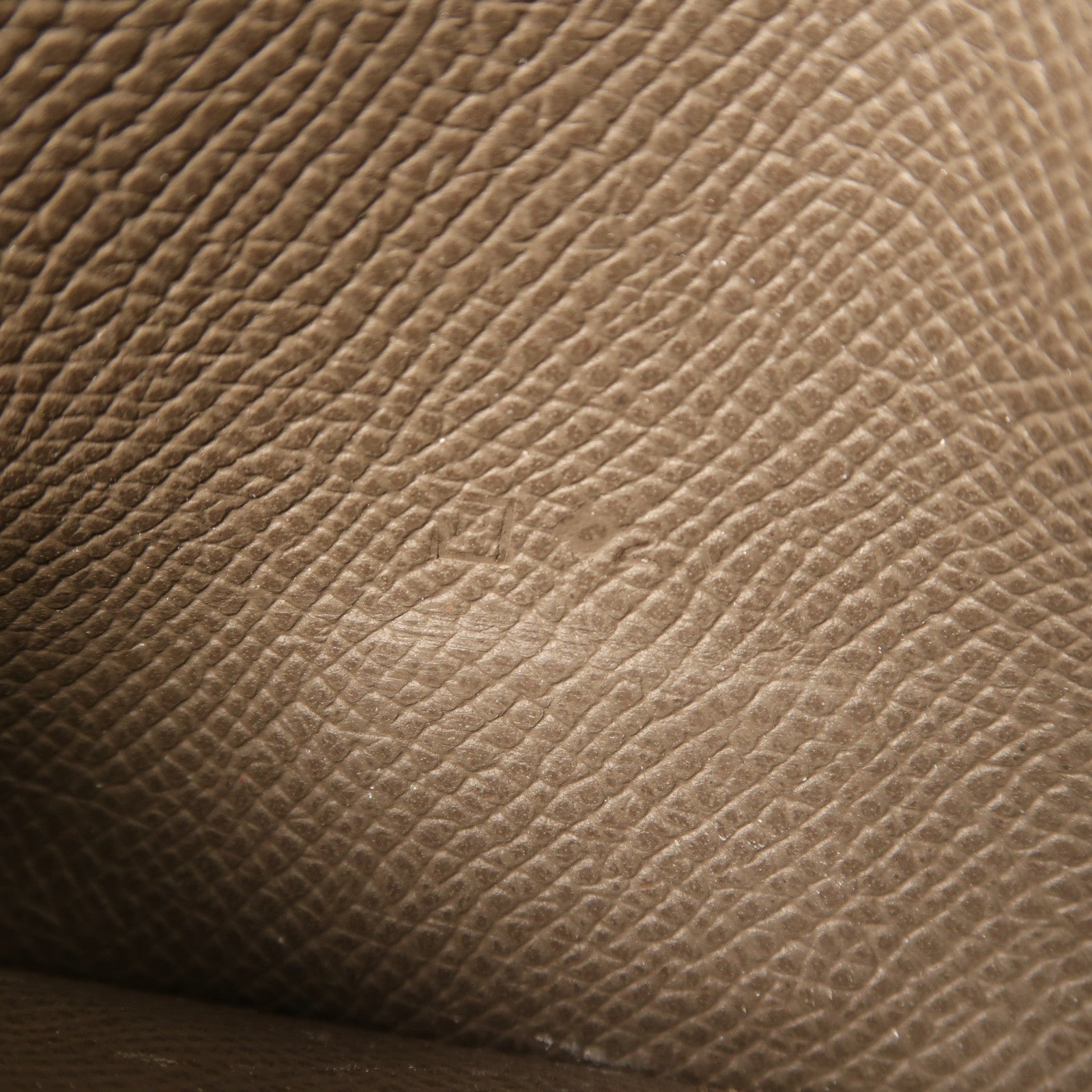 HERMES Epsom皮革Bearn Long Wallet銀扣錢包