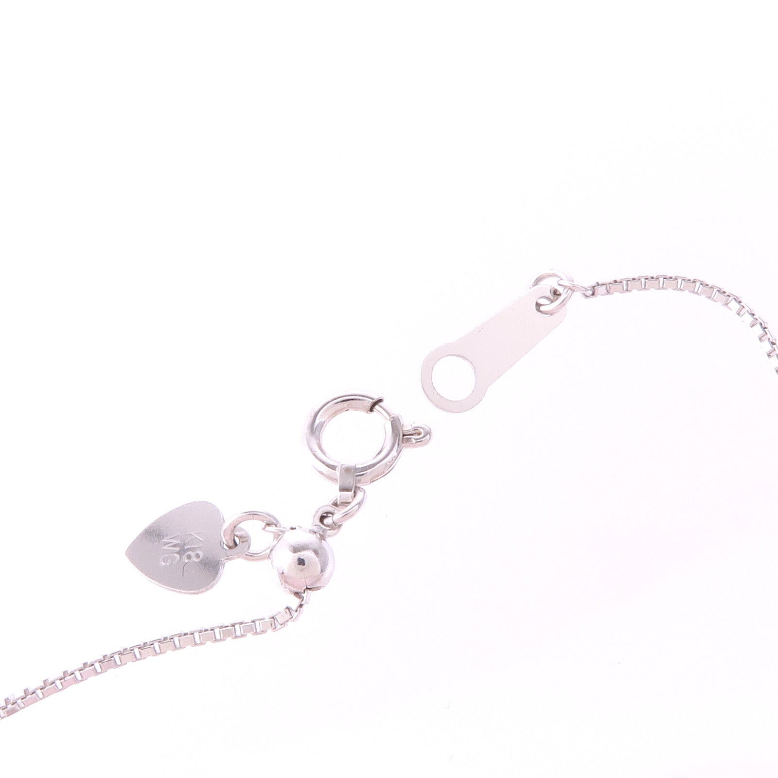 JEWELRY 18K白金Ruby Diamond Necklace紅寶石/鑽石項鍊