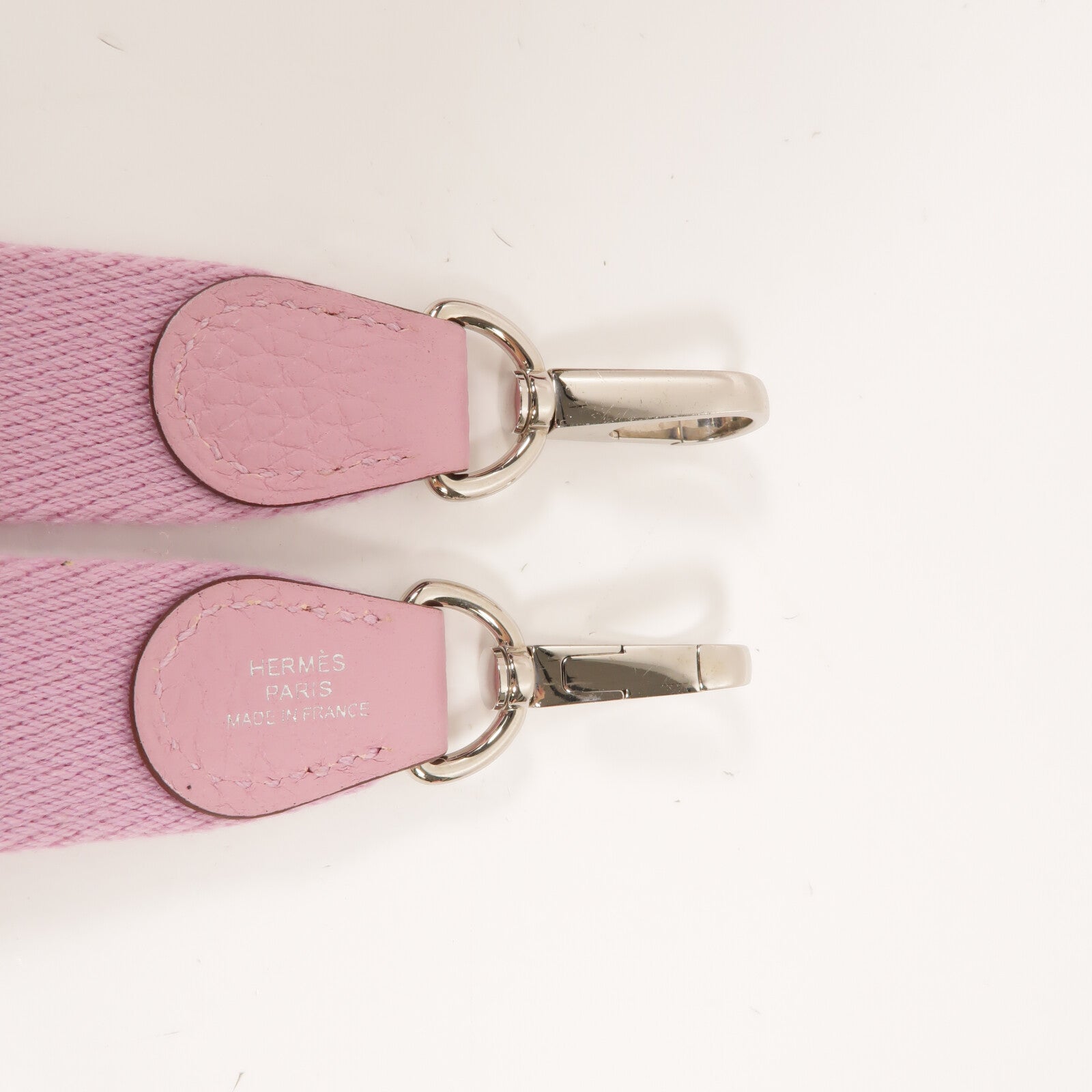 HERMES Clemence皮革Evelyne TPM肩背袋Mauve Sylvestre