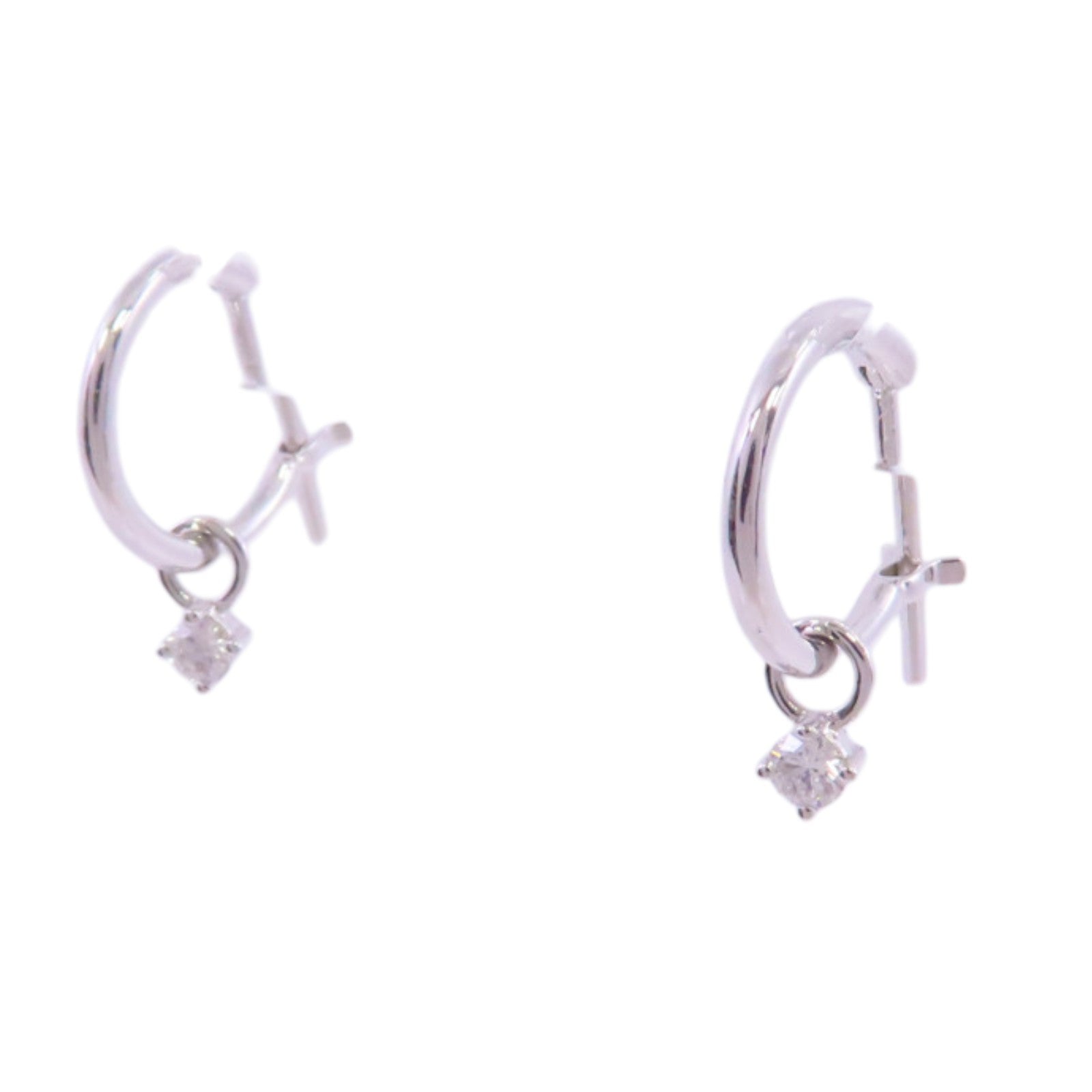 JEWELRY 18K白金/鑽石Diamond Earrings耳環