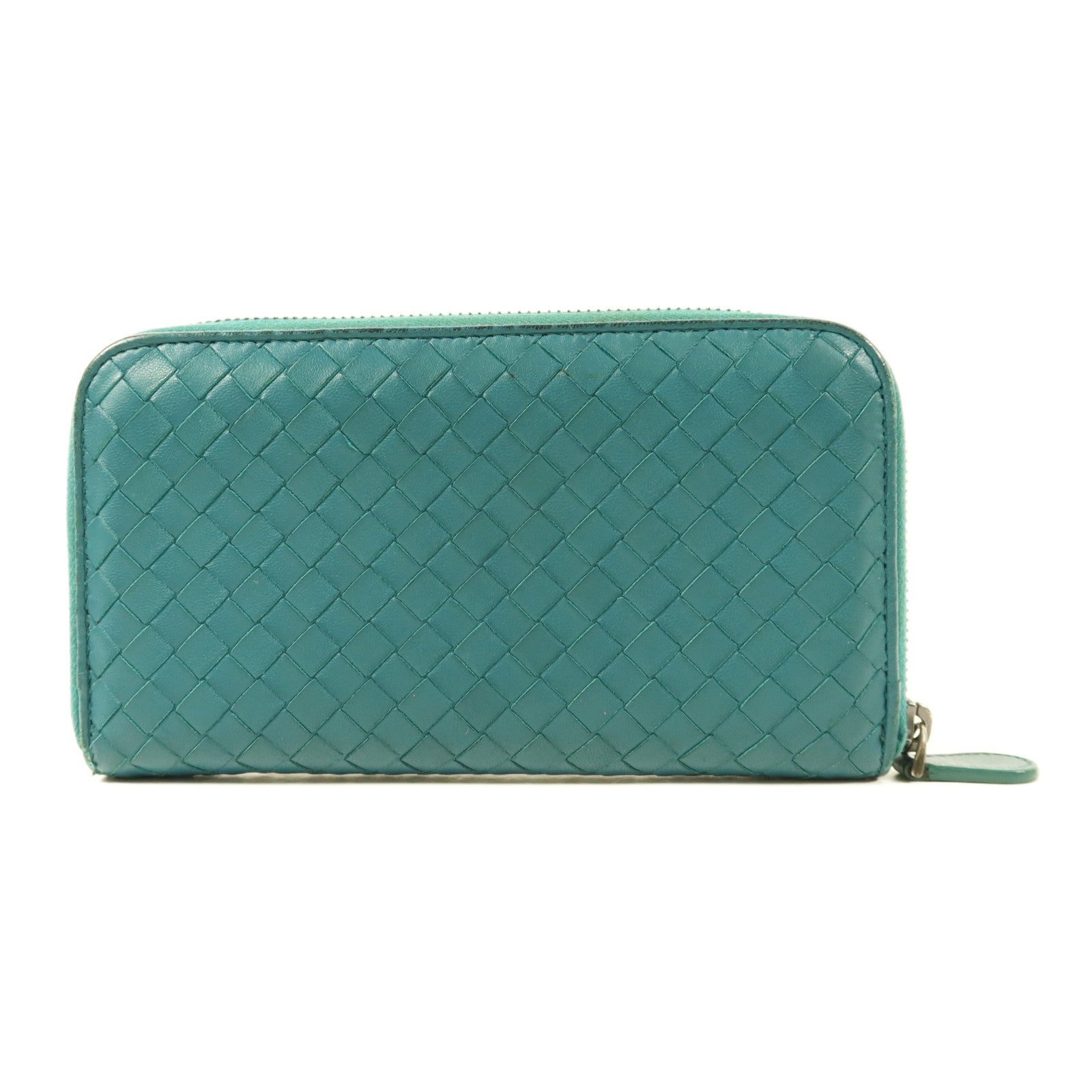 BOTTEGA VENETA 羊皮皮革Long Round Wallet長錢包