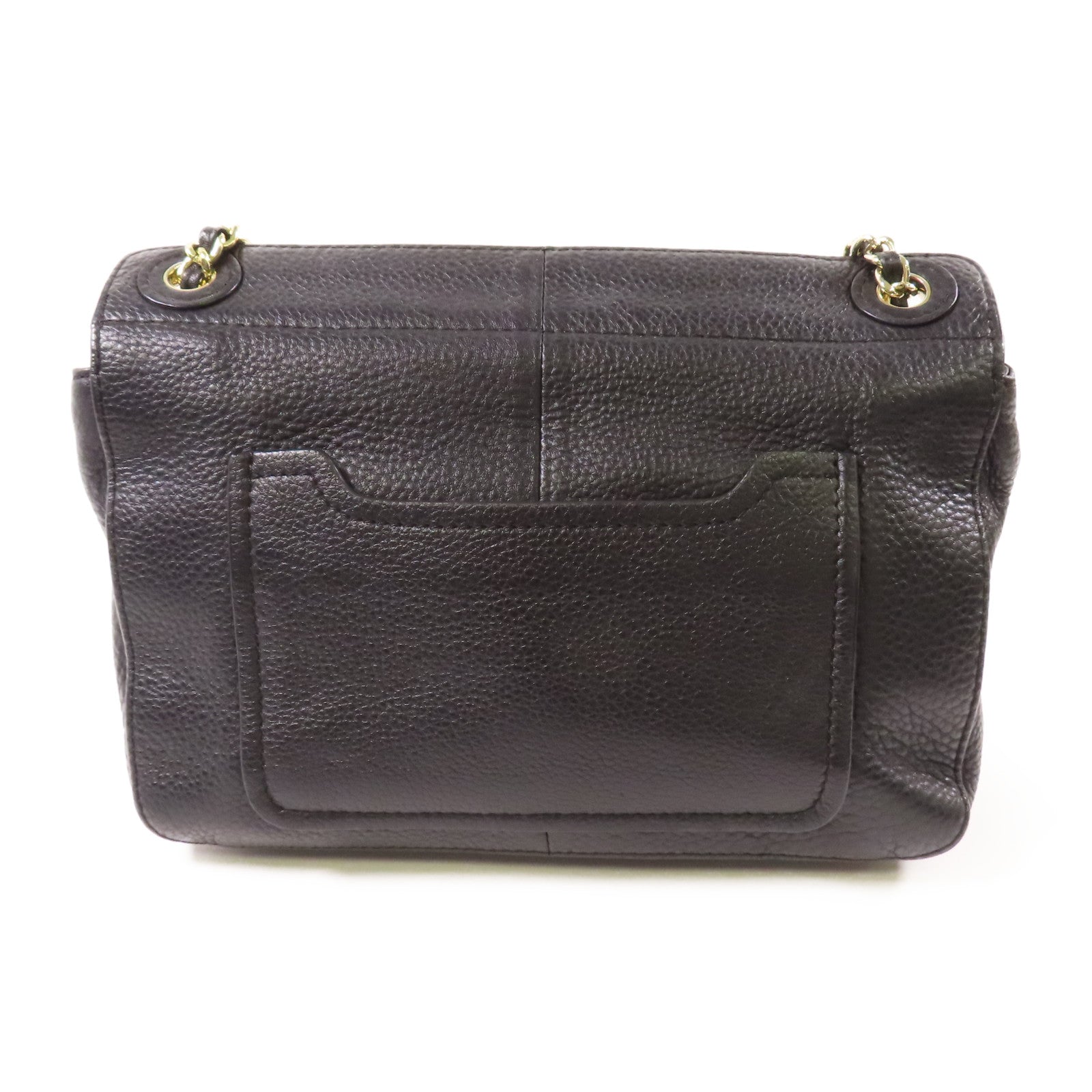 Tory Burch 皮革Shoulder Bag金扣鏈帶肩背袋
