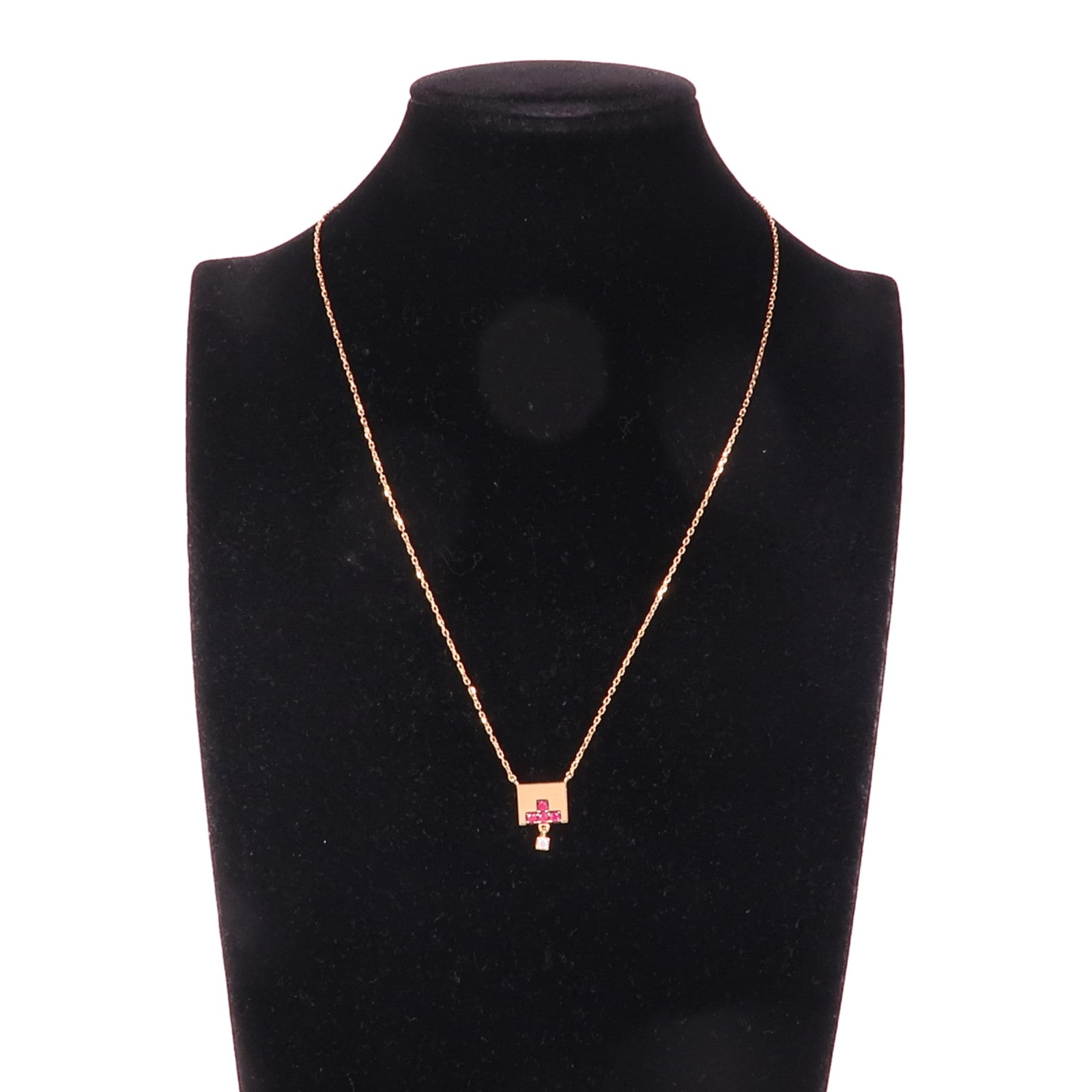 JEWELRY Diamond Necklace 14K Rose Gold